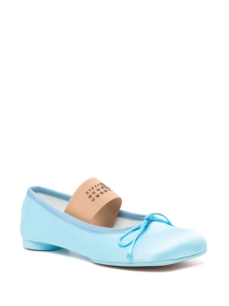 MM6 Maison Margiela Anatomic ballet flats outlook