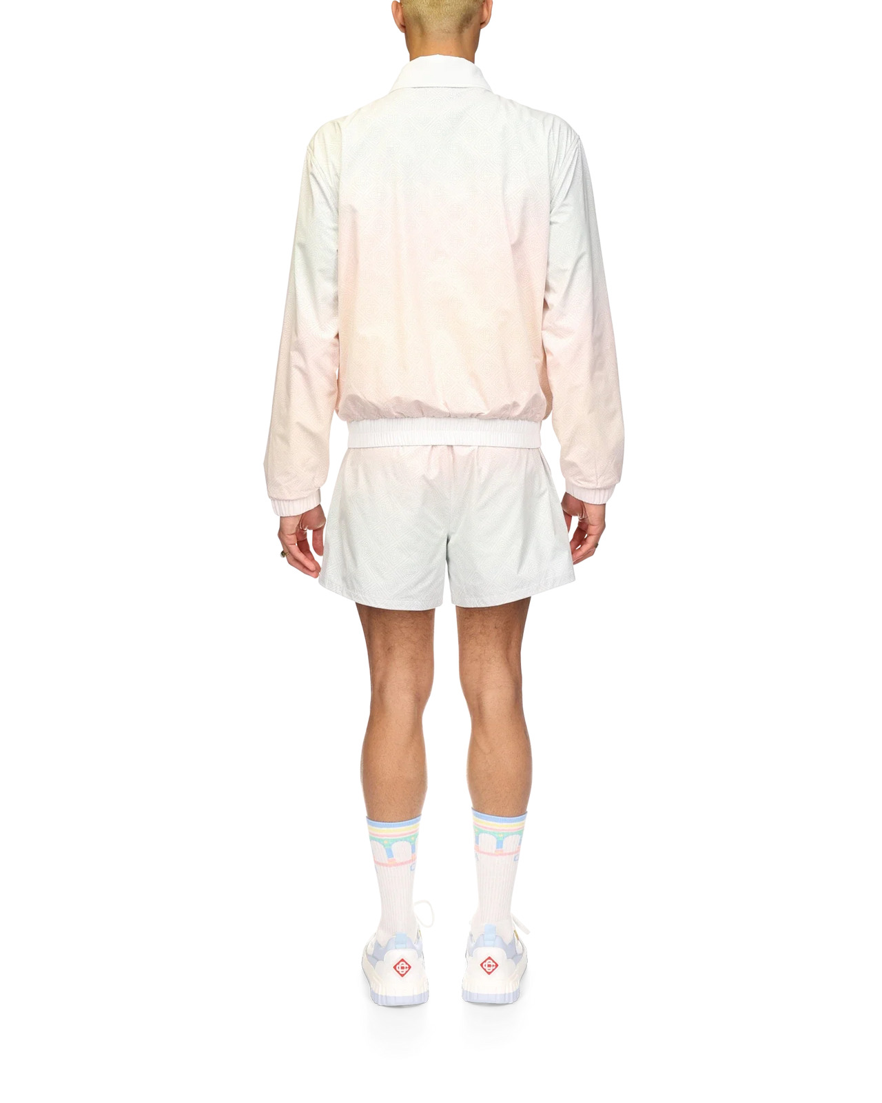 Gradient Laser Detail Track Jacket - 4