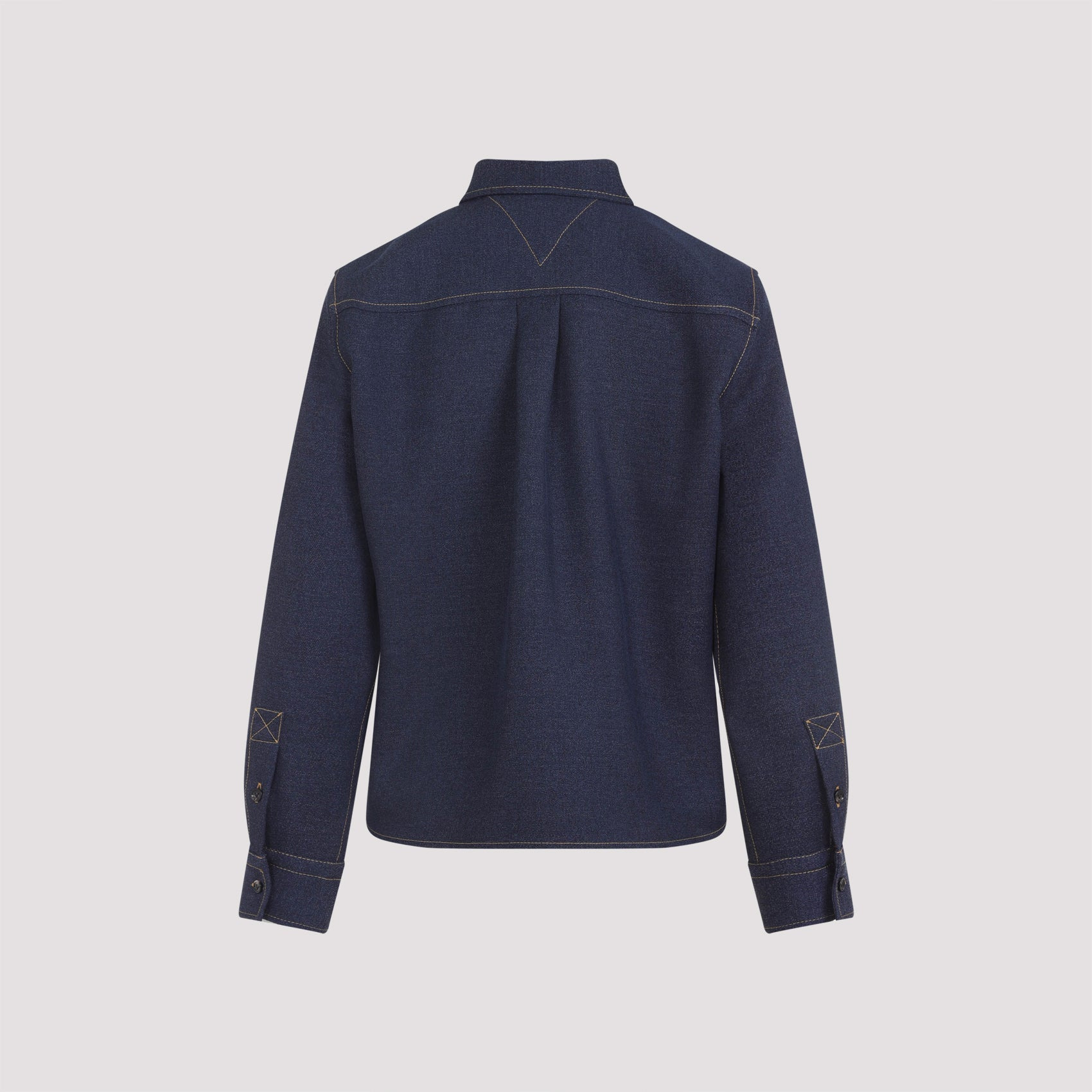 Bottega Veneta Wool Drill Shirt Women - 2