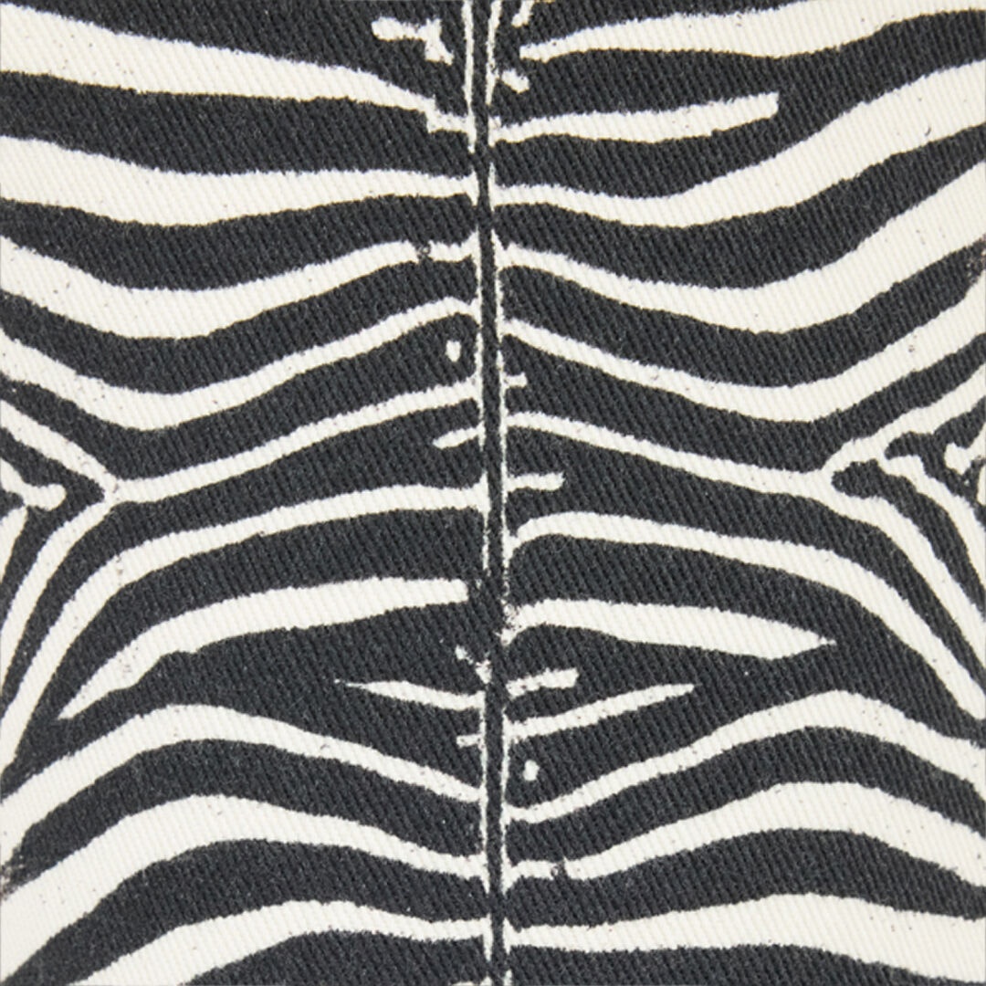 Pants With White Tigress Print - 5