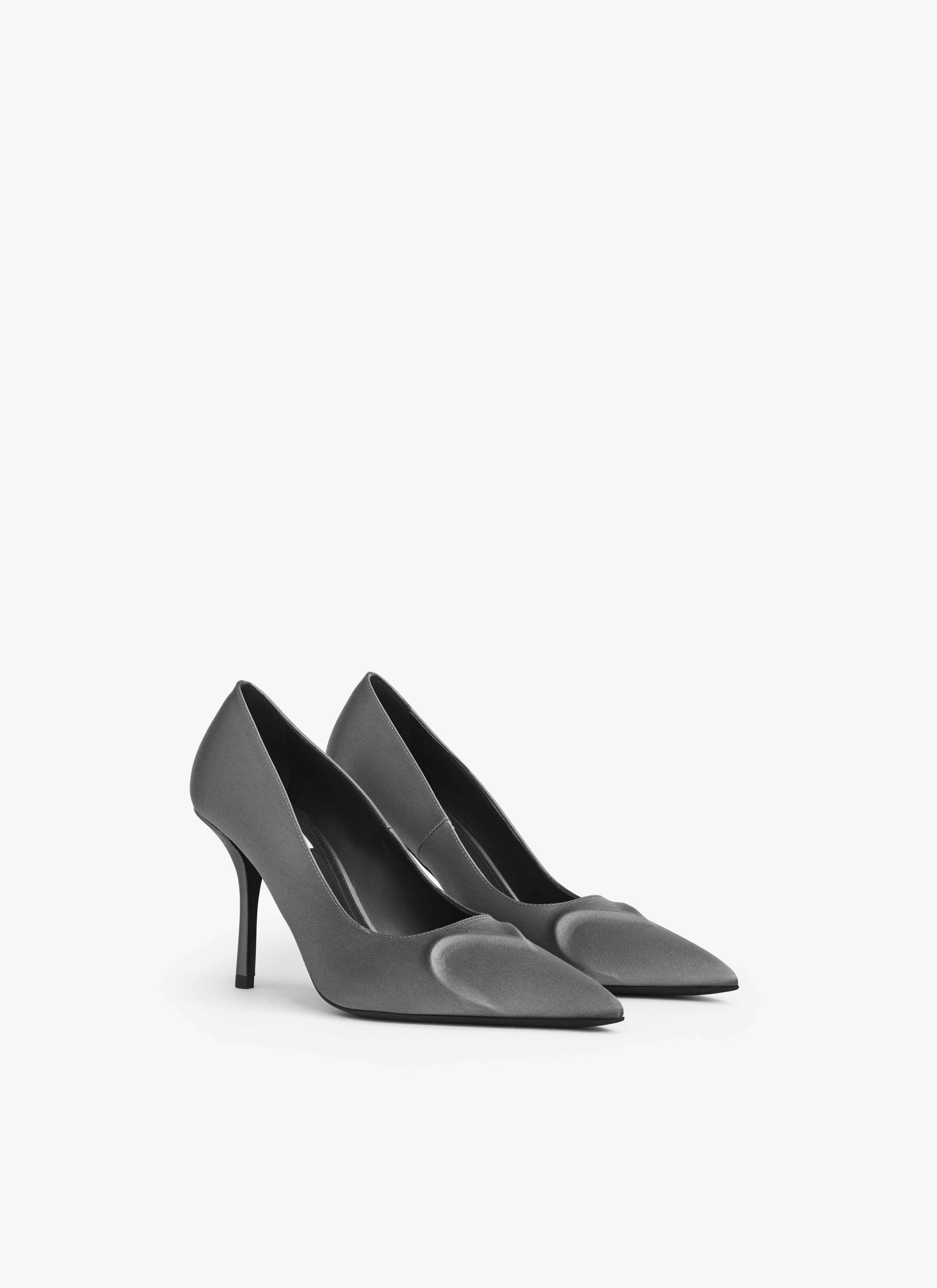 LE CŒUR 3D PUMPS IN SATIN - 3