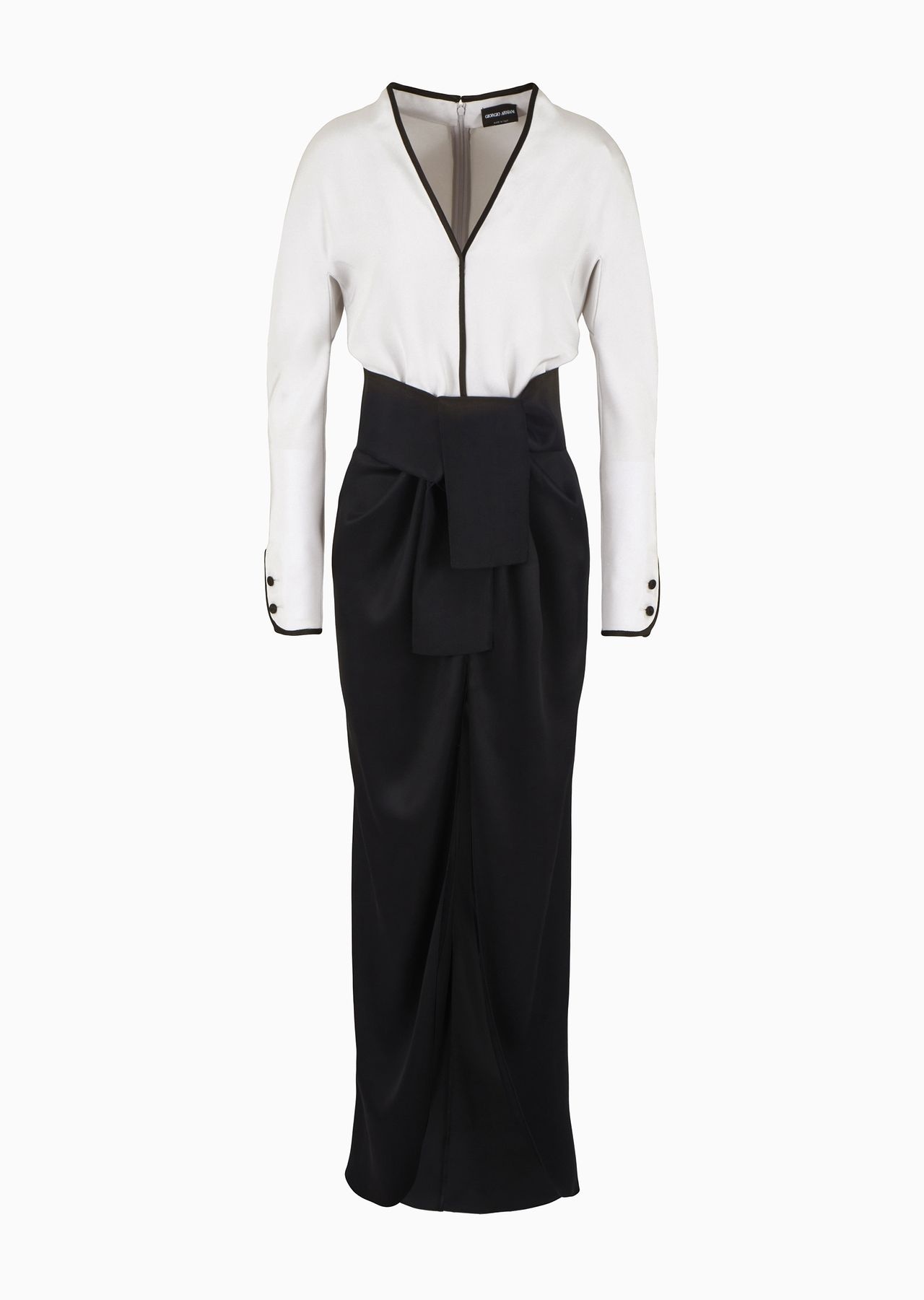 Silk midi dress - 1