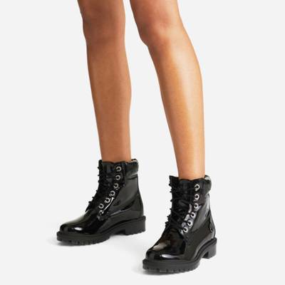 JIMMY CHOO JIMMY CHOO X TIMBERLAND PATENT LEATHER HARNESS BOOT
Black Timberland Patent Knee High Boots with Det outlook