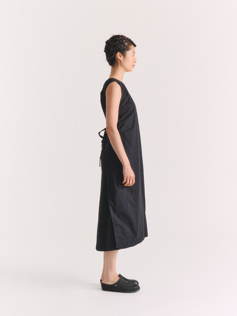 CASEY/CASEY TABLIER DRESS - H CARD - BLACK outlook
