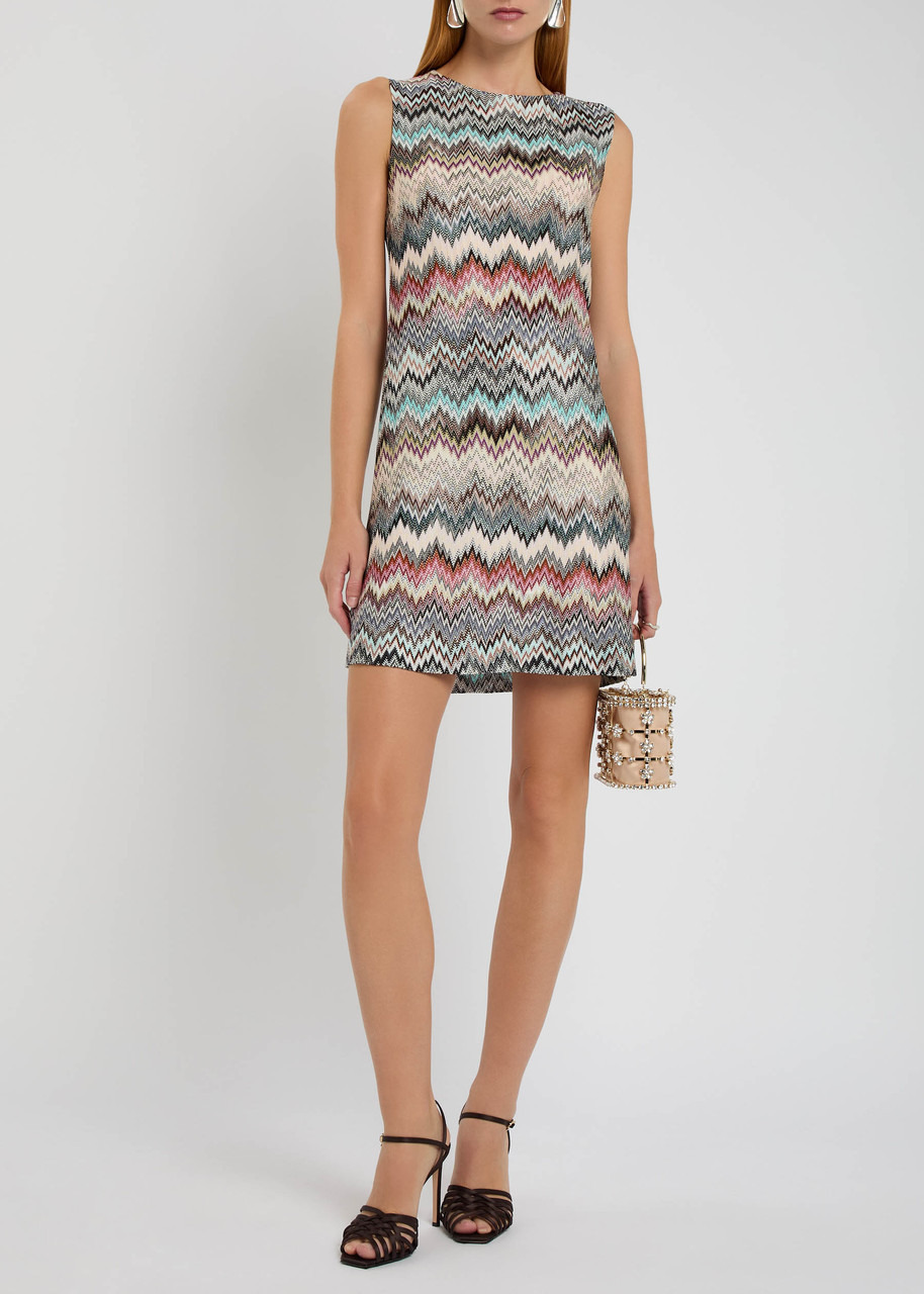 Missoni Zigzag Metallic-knit Mini Dress - 4
