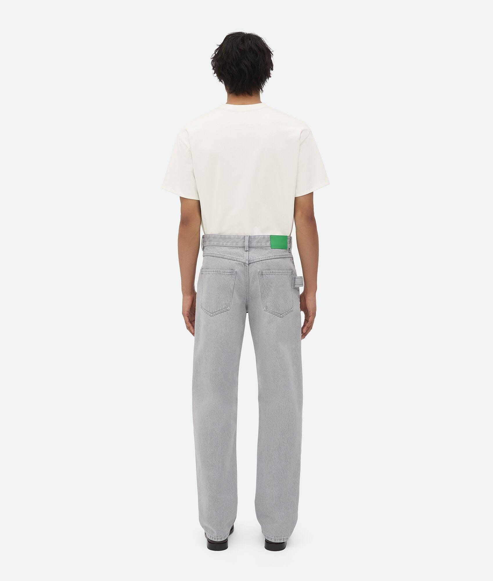 Light Grey Washed Denim - 3