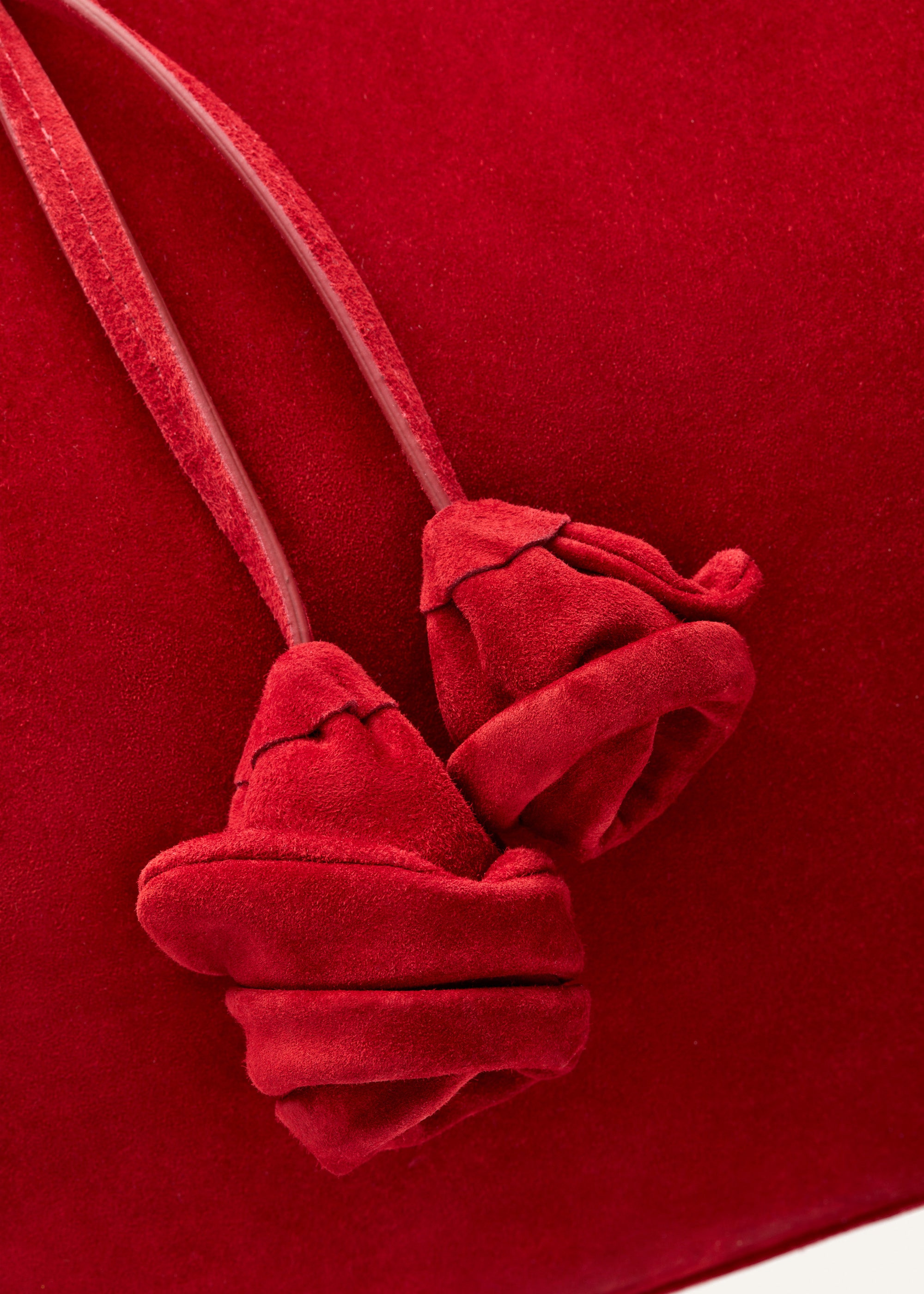 Varsovia bag in red suede - 5