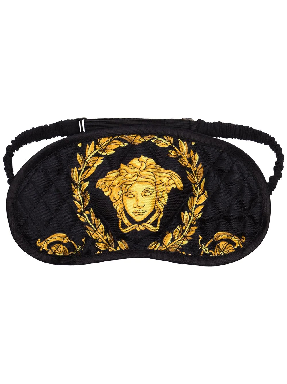 Baroque-print silk sleep mask - 1