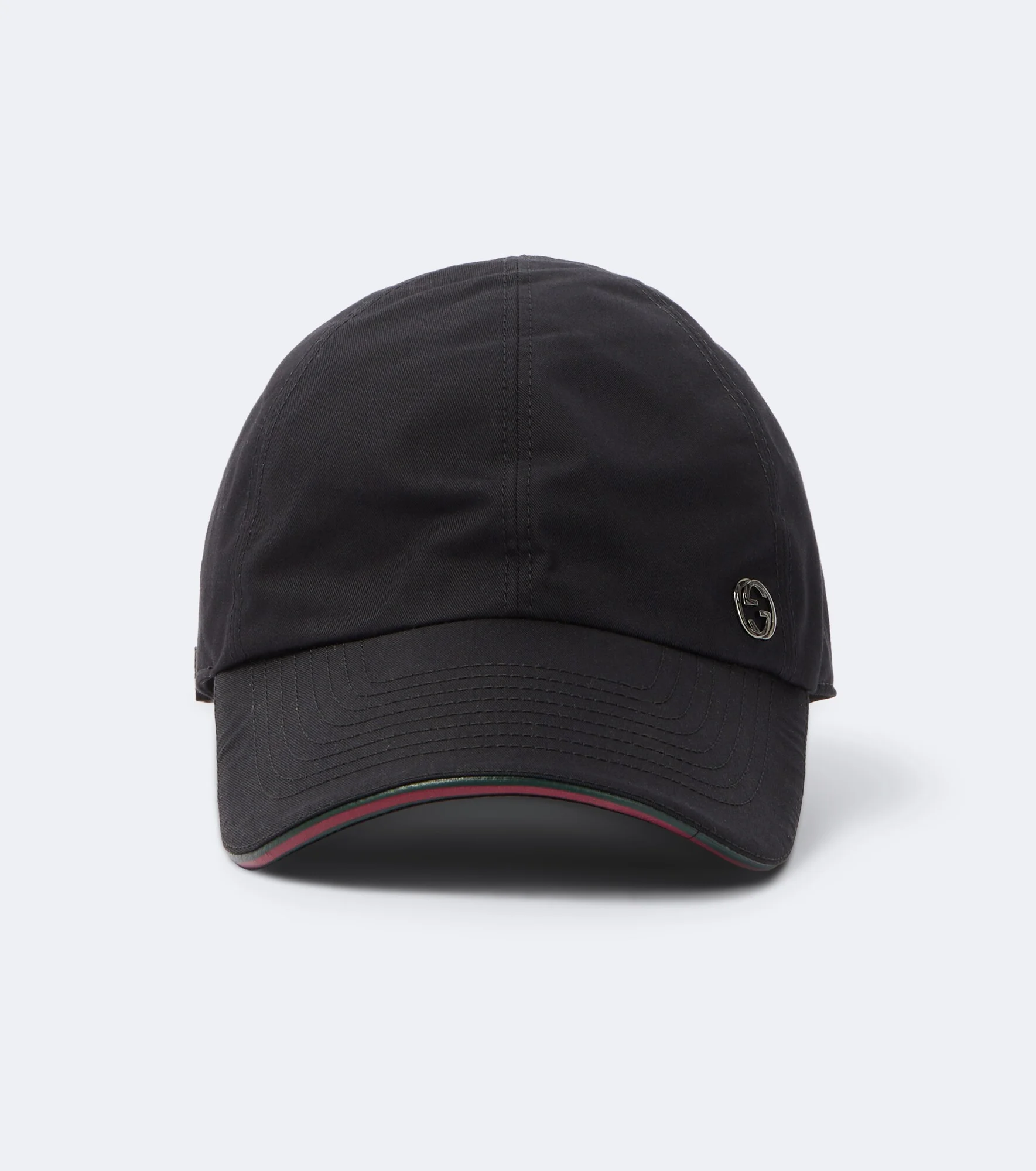 Cotton-blend baseball cap - 1