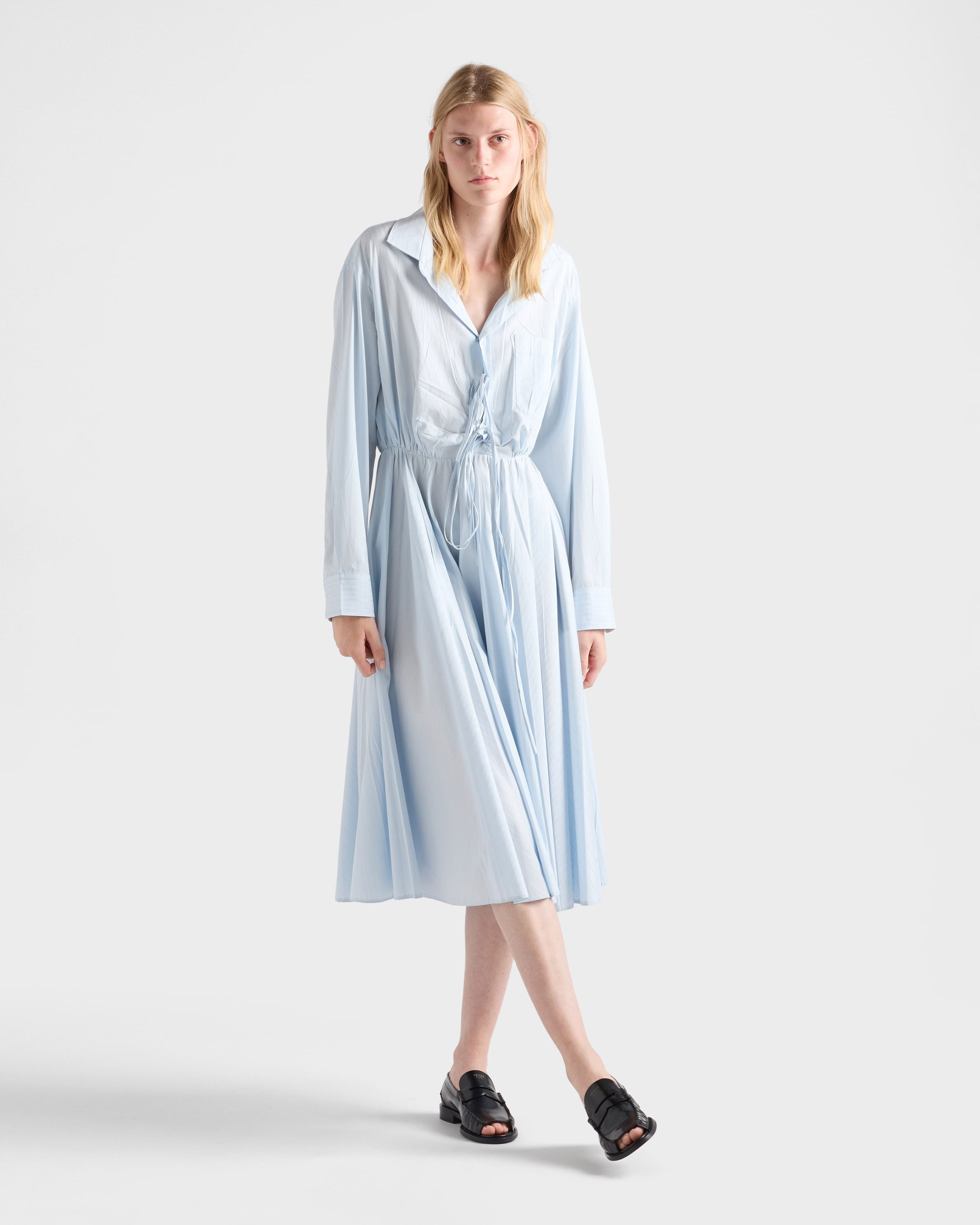 Cotton midi dress - 2