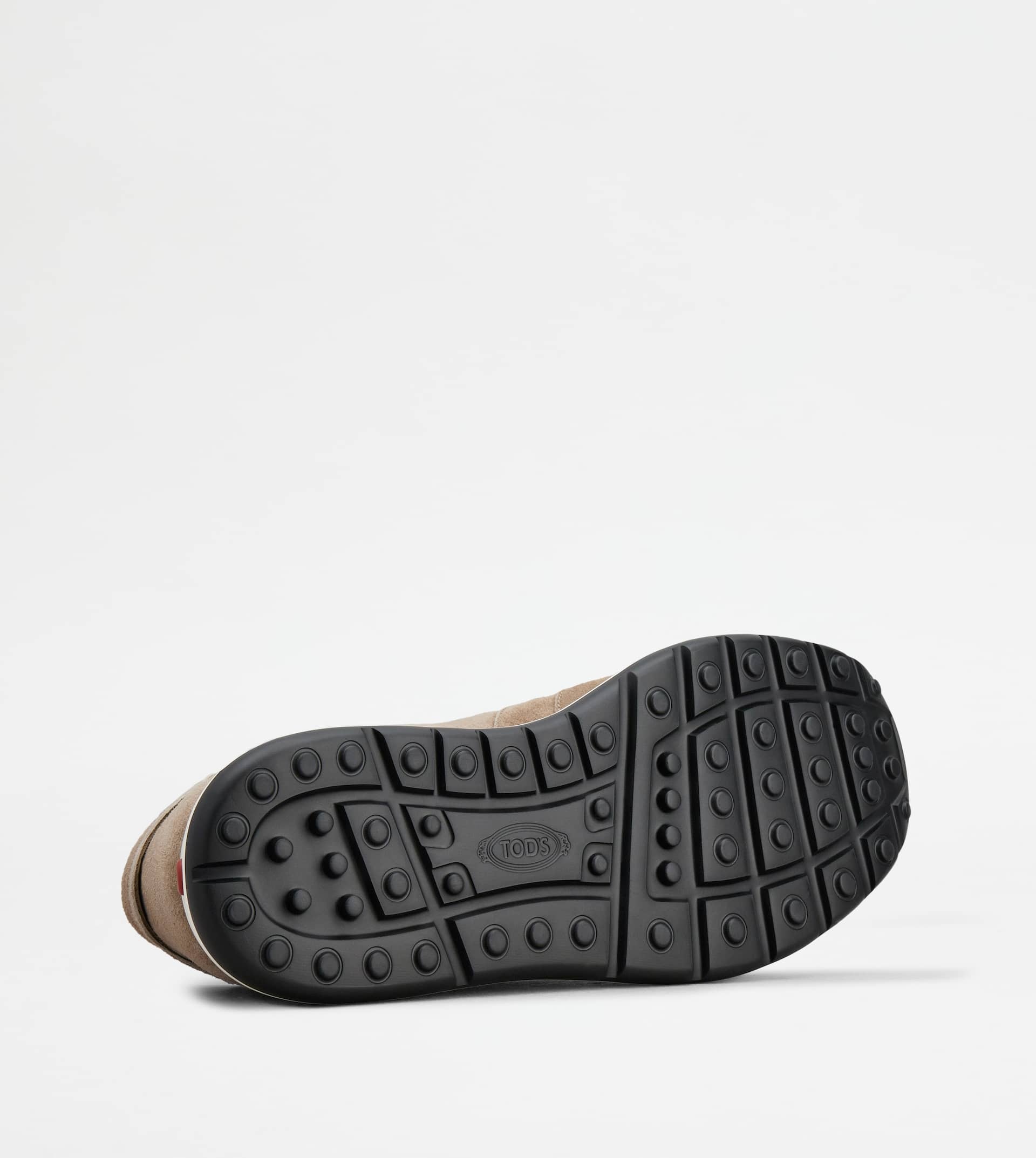 SNEAKERS IN SUEDE - BROWN - 4