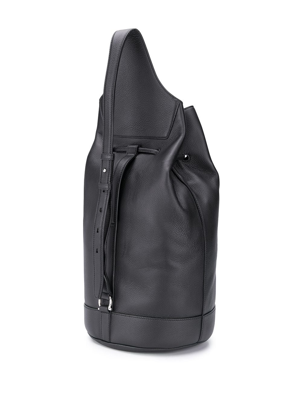 single-strap leather backpack - 3