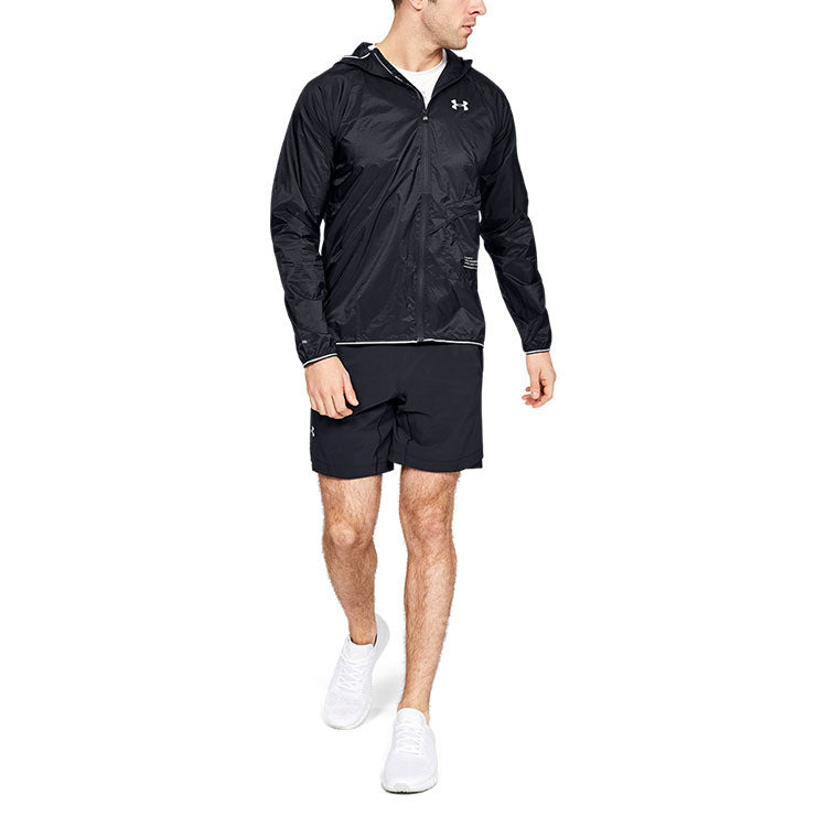 Under Armour Qualifier Storm Packable Jacket 'Black' 1326597-001 - 3