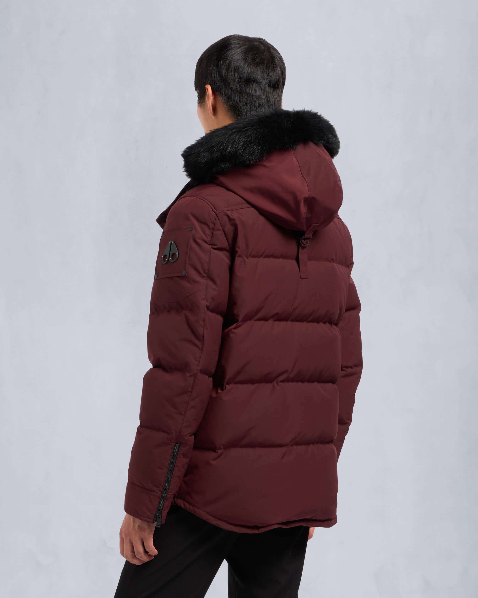 ONYX ROUND ISLAND SHEARLING DOWN JACKET - 4