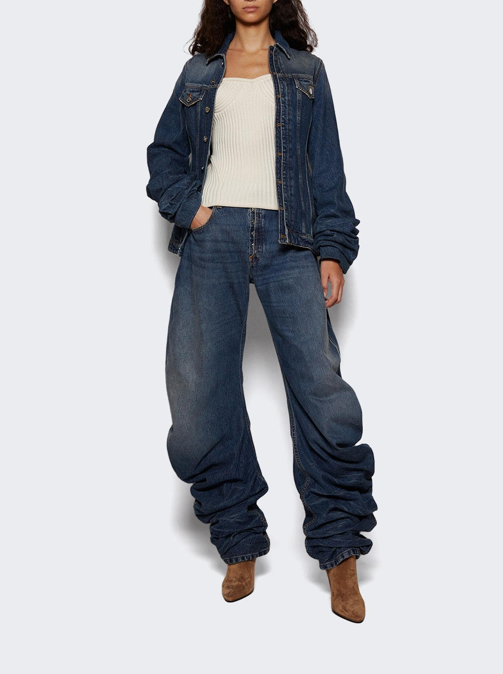 Oversized Jeans Vintage Blue - 5
