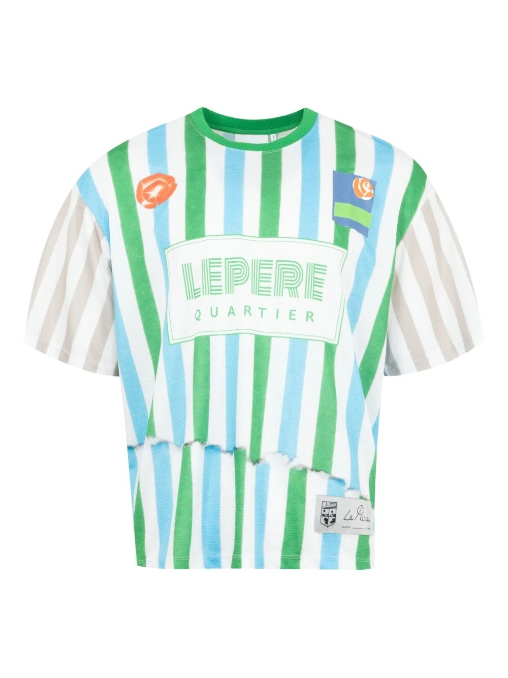 x Antonio Carrau LPFC mesh T-shirt - 1