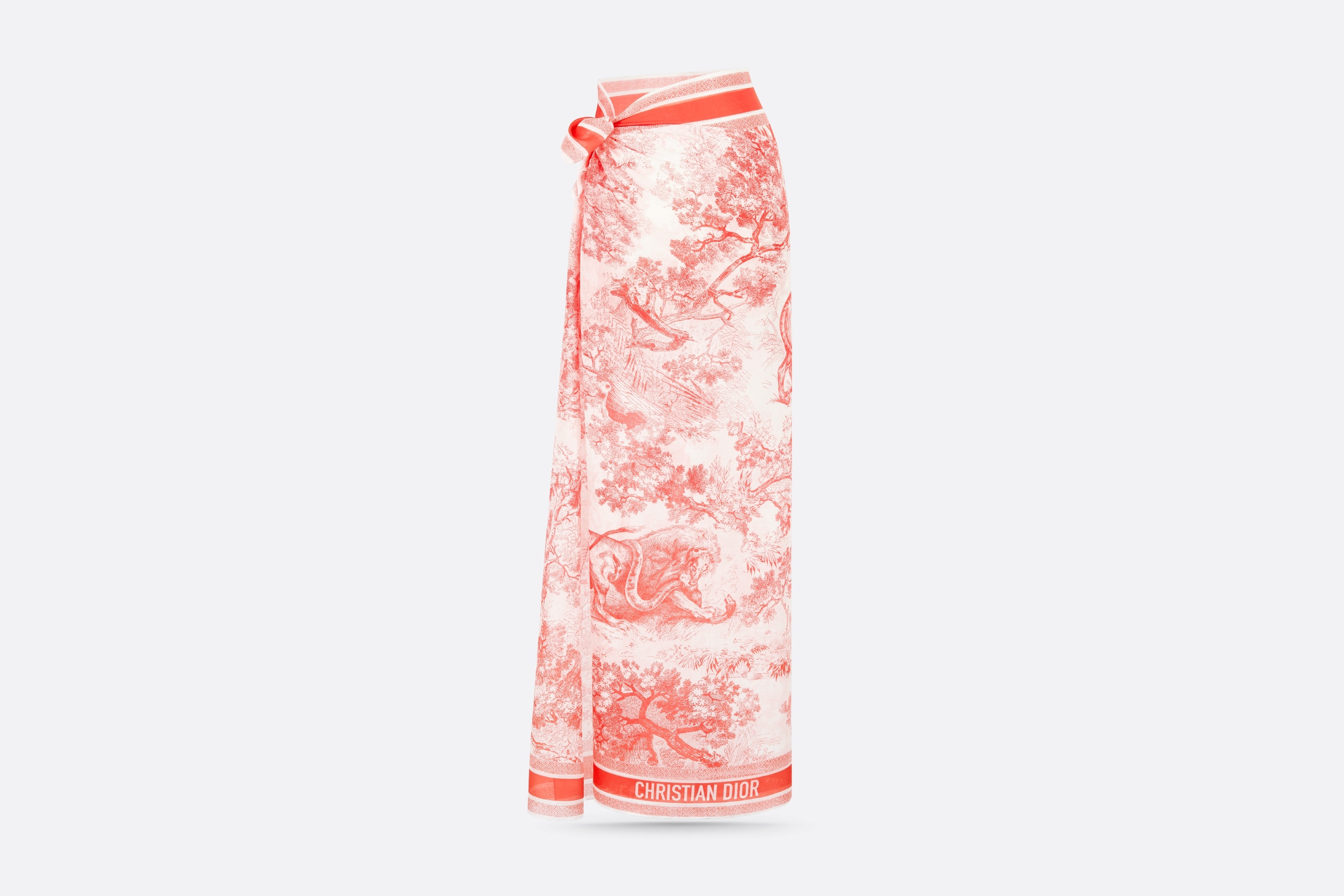 Dioriviera Toile de Jouy Sauvage Sarong - 5