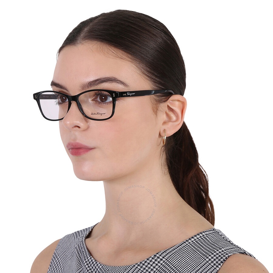 Salvatore Ferragamo Demo Rectangular Ladies Eyeglasses SF2910 001 55 - 2