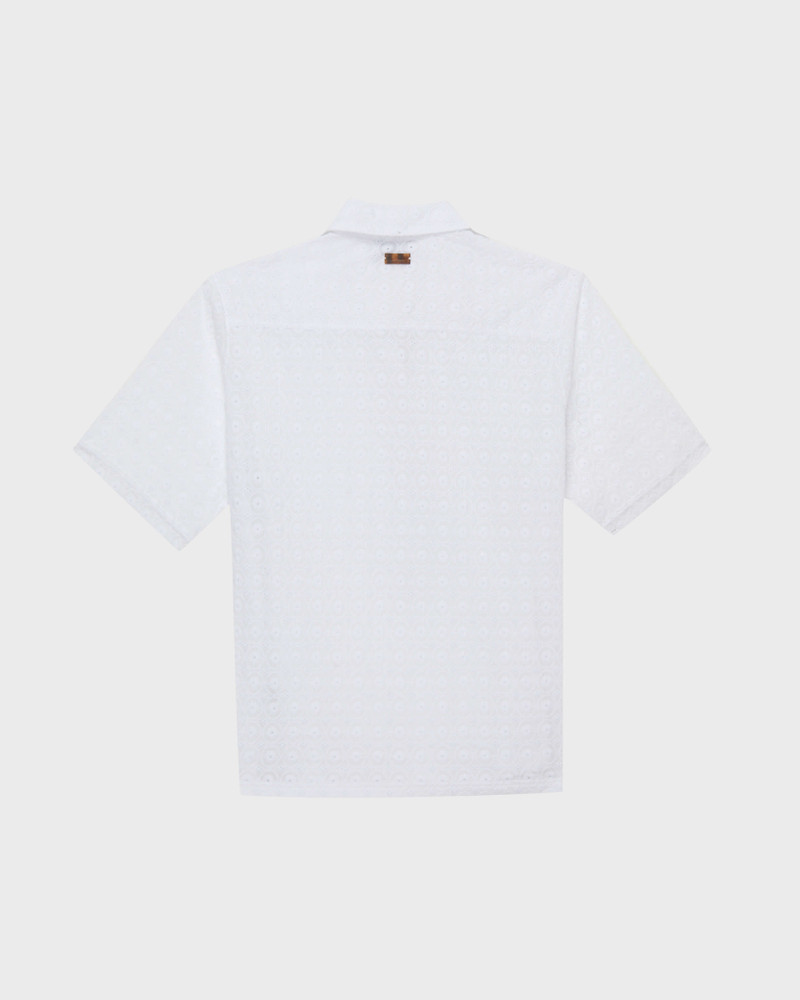 WOMEN COTTON POLO BRODERIE ANGLAISE 2