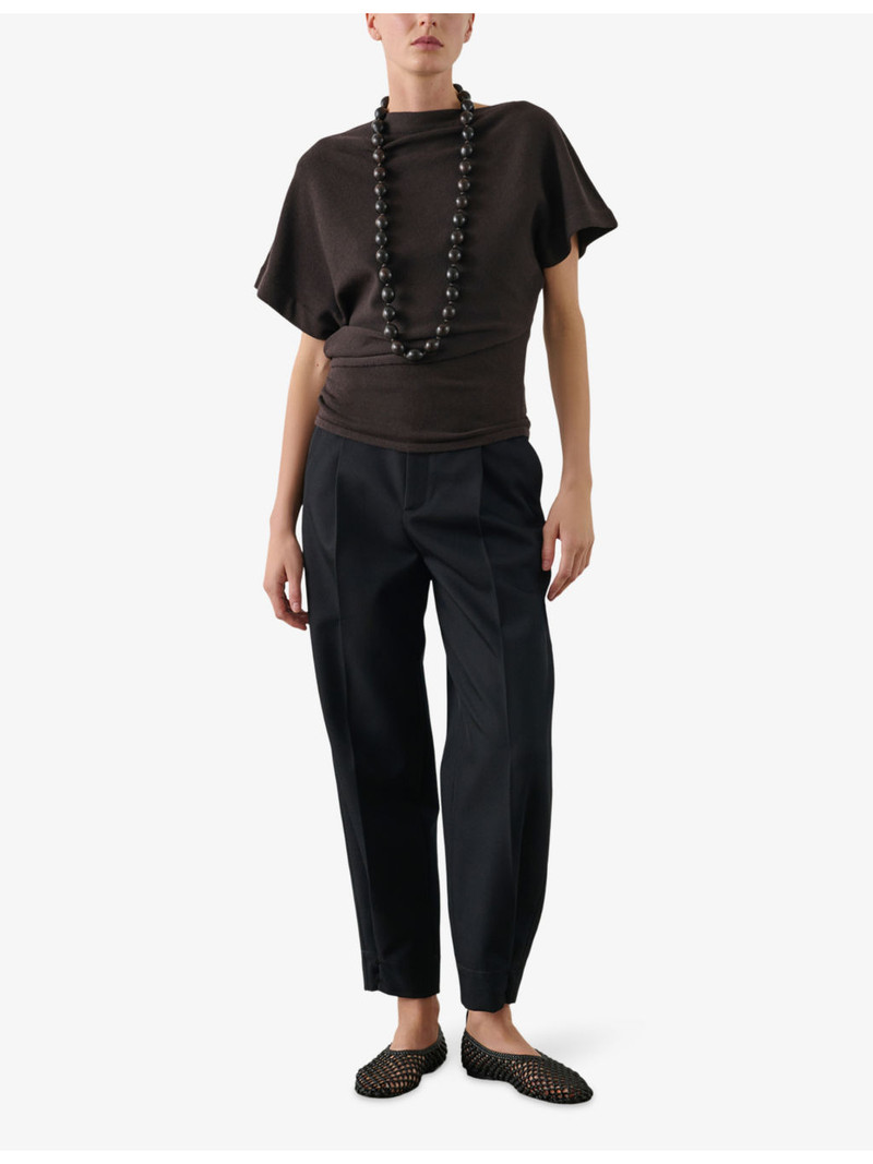 soeur Dalina Asymmetric Knitted Top outlook