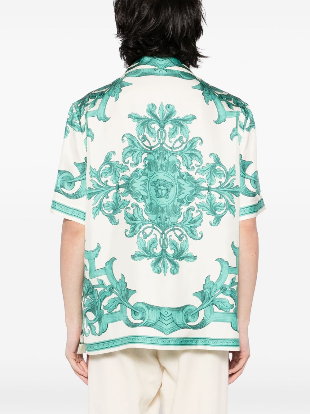 graphic-printed shirt - 4