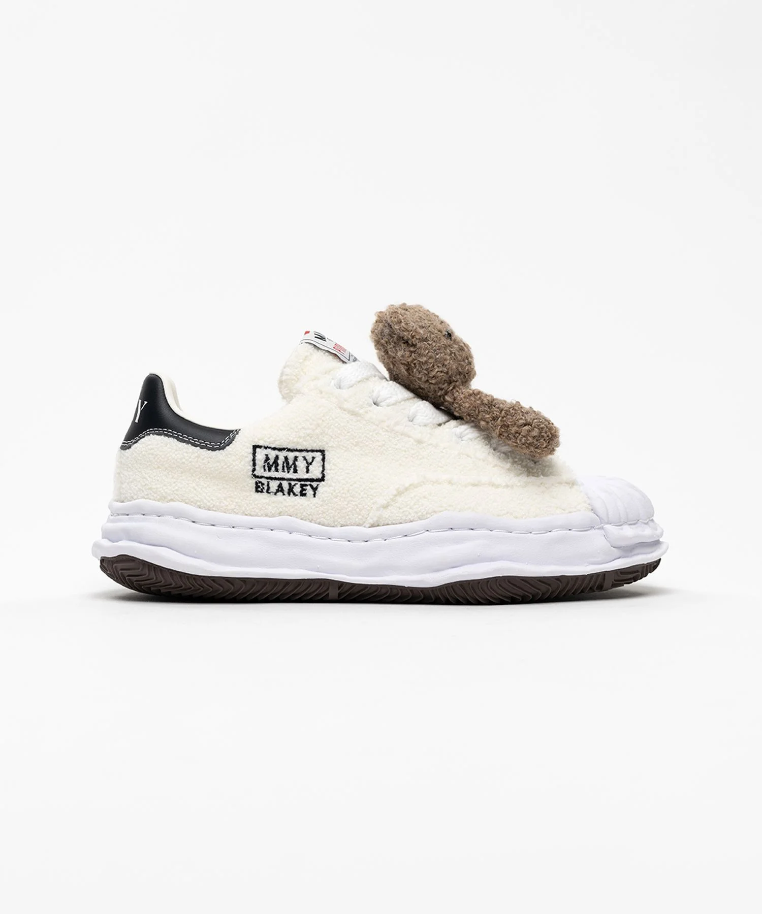 PINK HOUSE x MMY "BLAKEY"OG Sole Chenille Embroidey Low-top Sneaker - 1