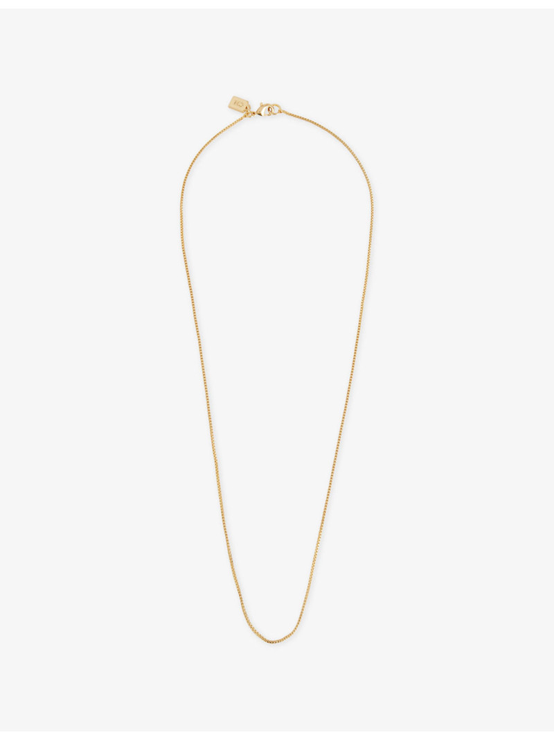 Box 18ct Yellow-Gold Plated Brass Chain 1