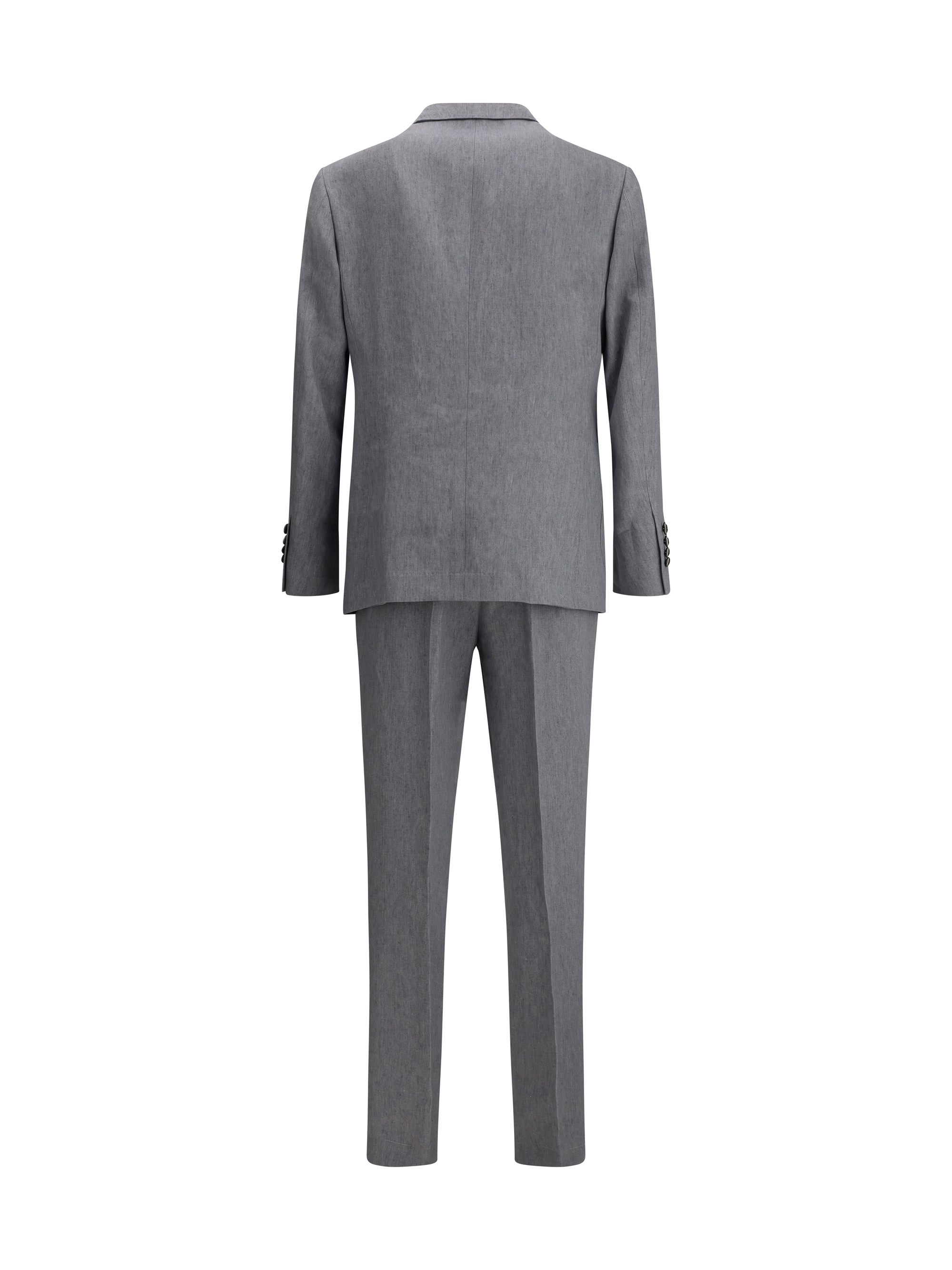 Brunello Cucinelli Men Linen Suit - 2