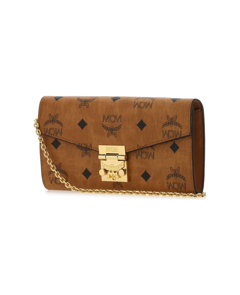 MCM Printed Canvas Wallet outlook