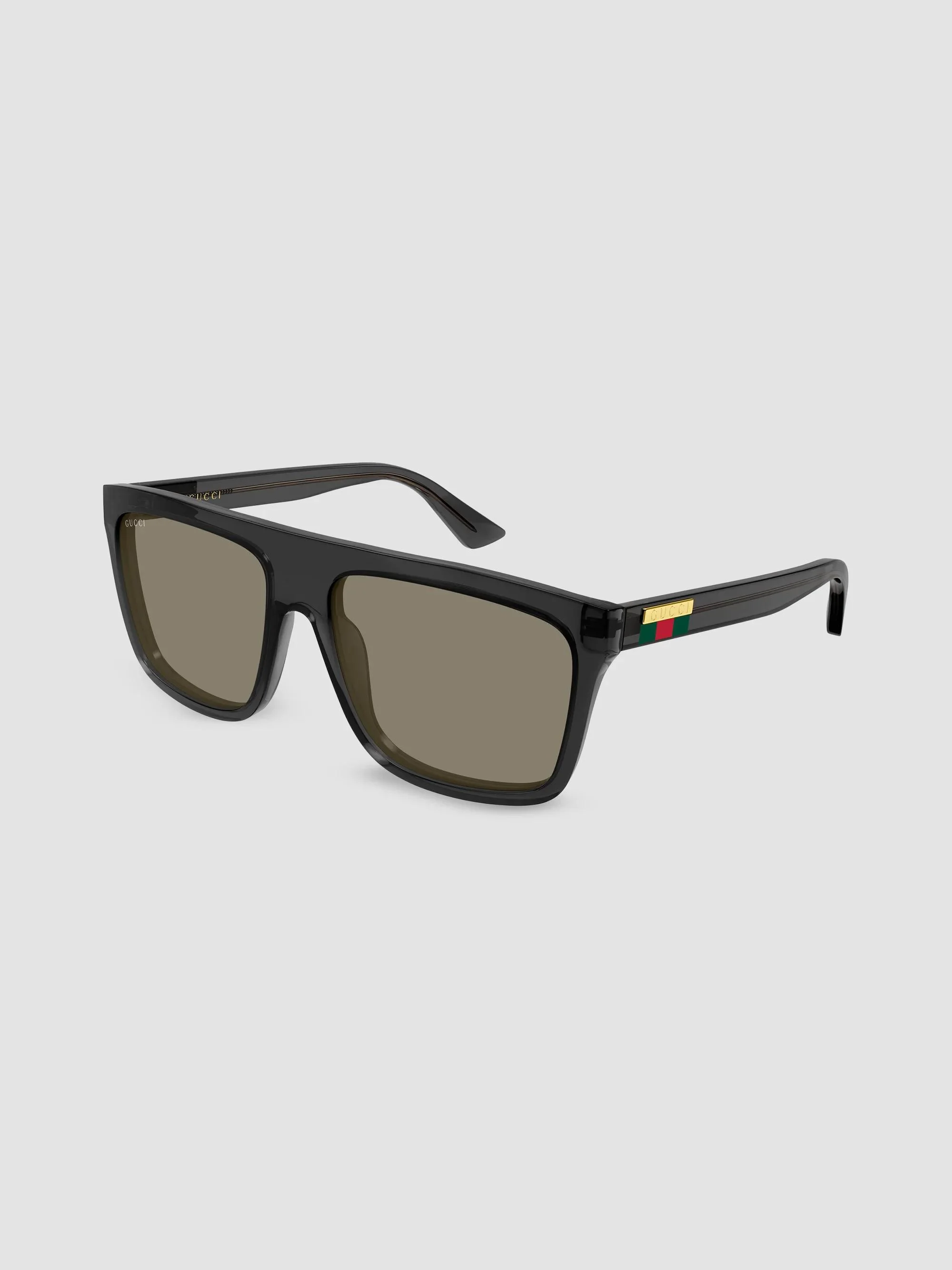 Men's 59MM Square Sunglasses - Grey - 1