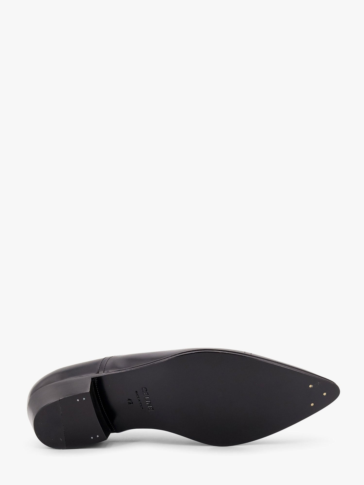 Celine Cadillac Oxford Leather Lace-Up Shoe - 4
