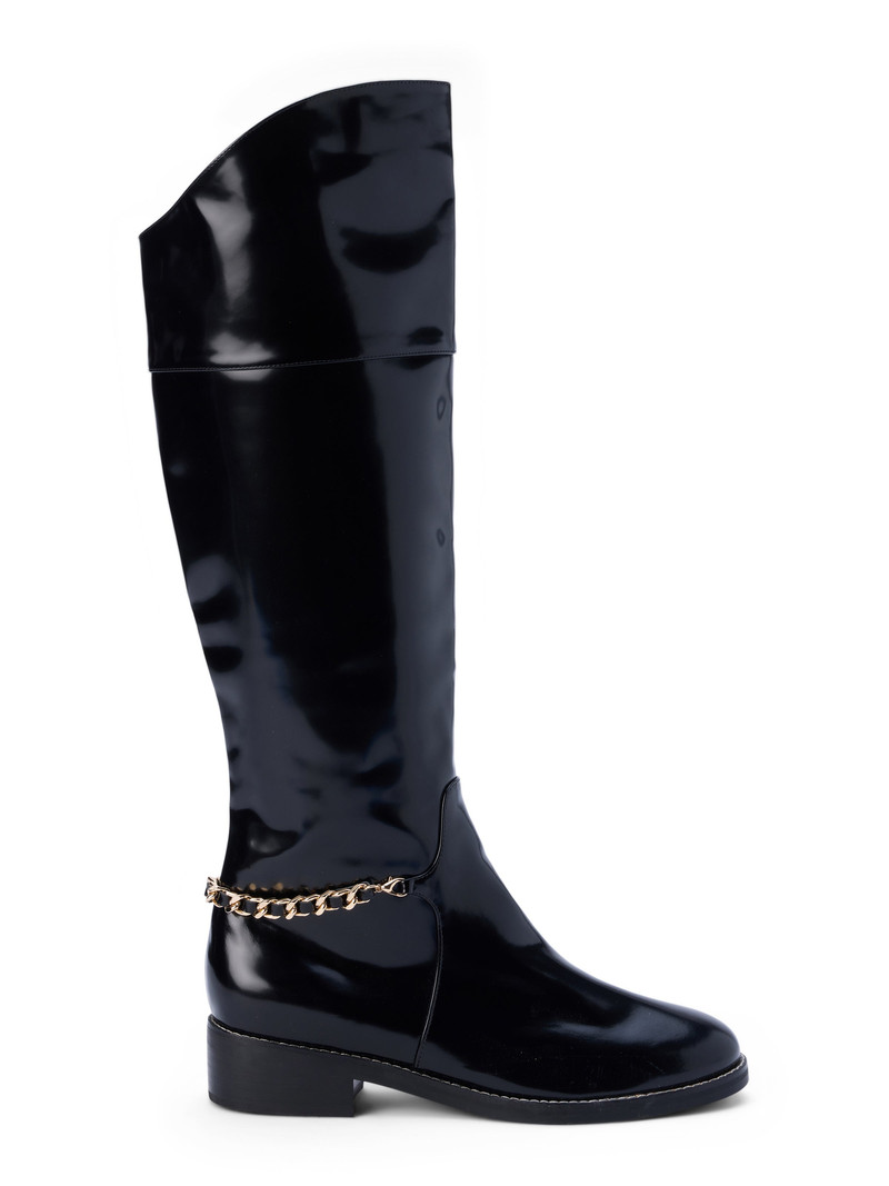 Eulalie Leather Riding Boot 1