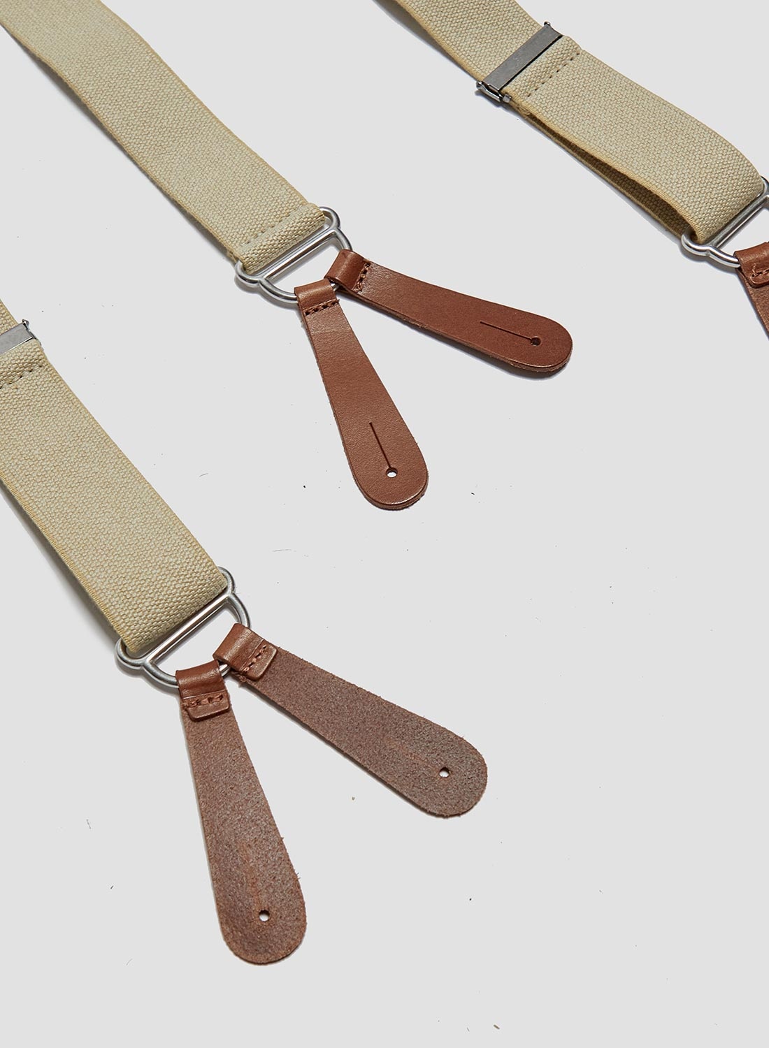Workwear Braces in Stone - 3