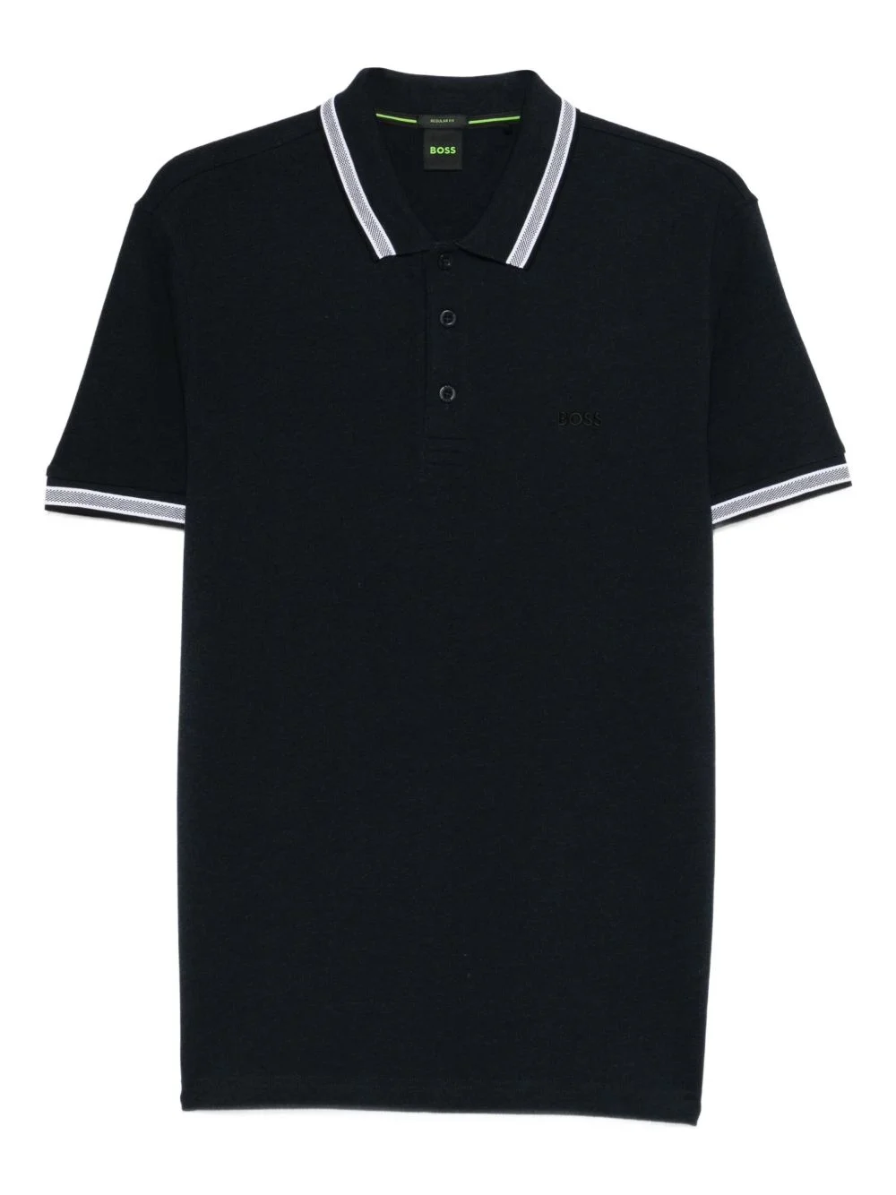 trimmed polo shirt - 1