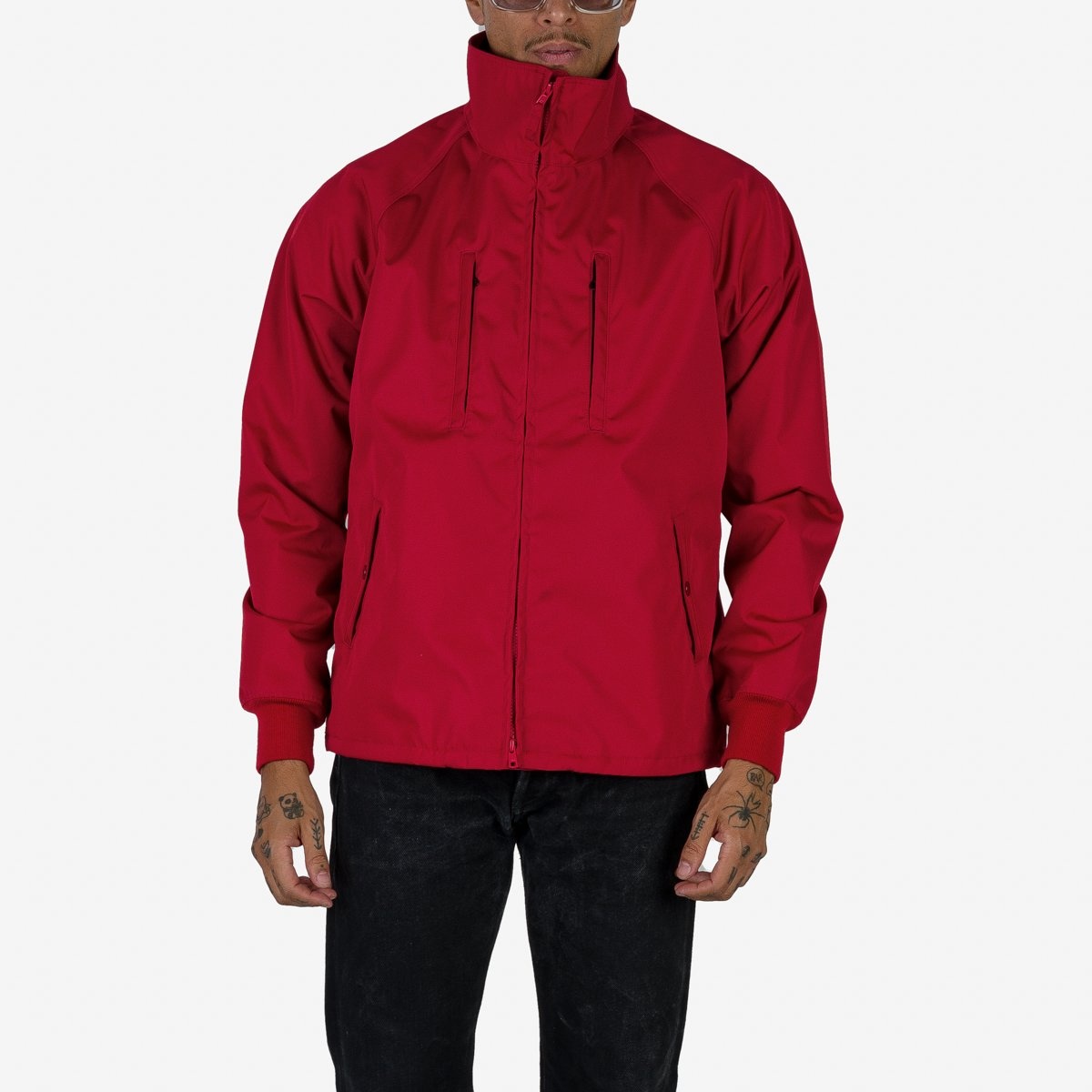 IHJ-131-RED CORDURA® Windbreaker - Red - 2