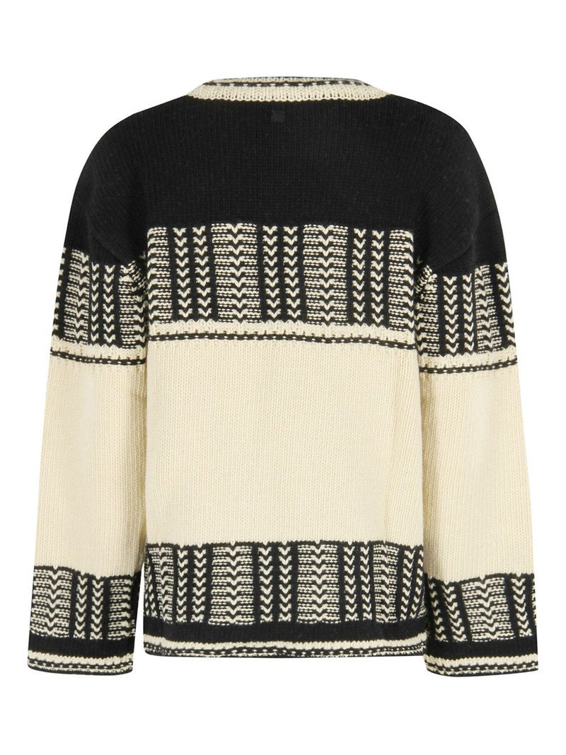 LOW CLASSIC patterned sweater outlook