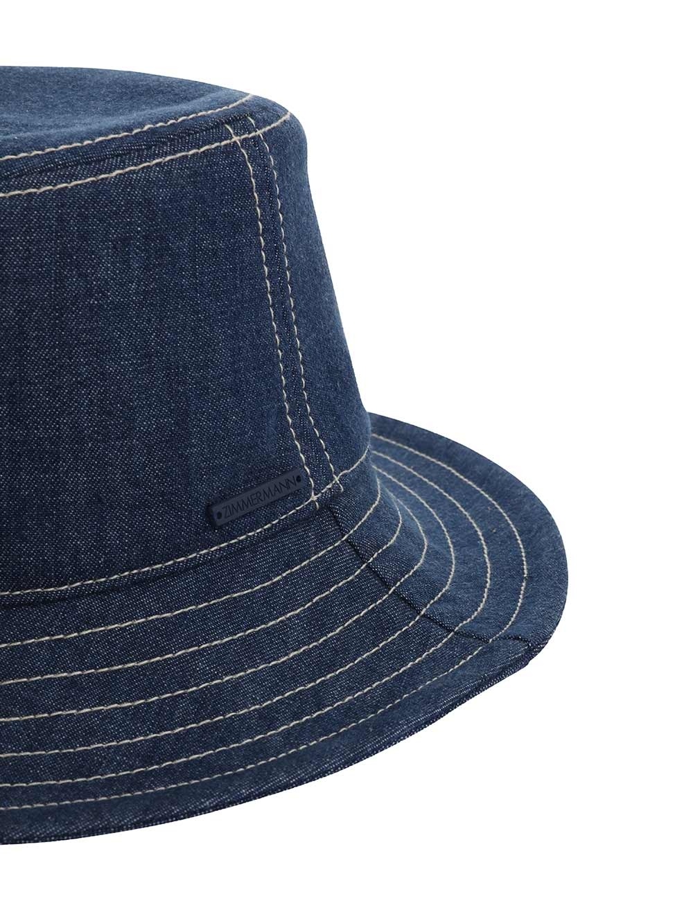 DENIM BUCKET HAT - 5