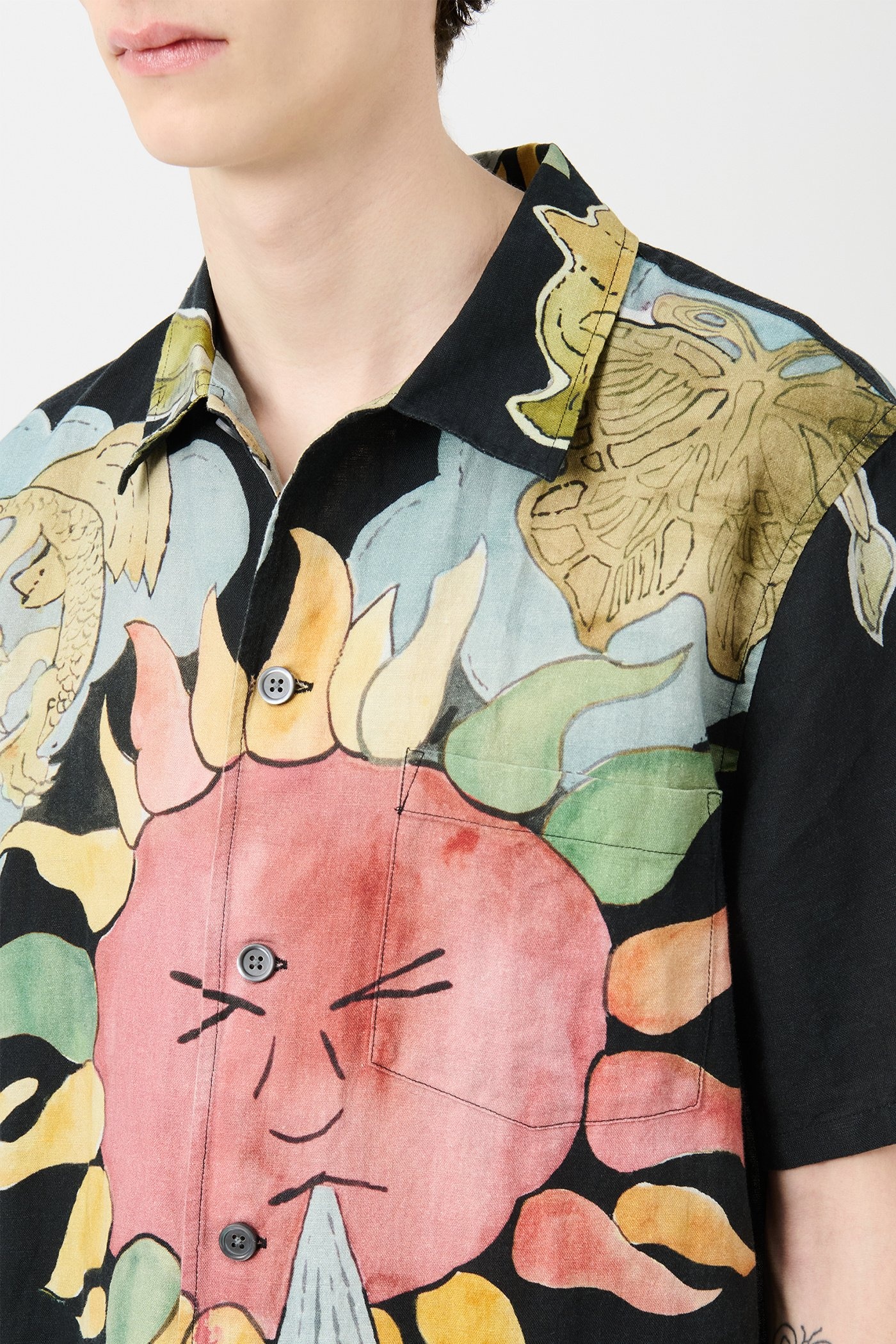 Box Shirt Shortsleeve Solar Power Print - 4