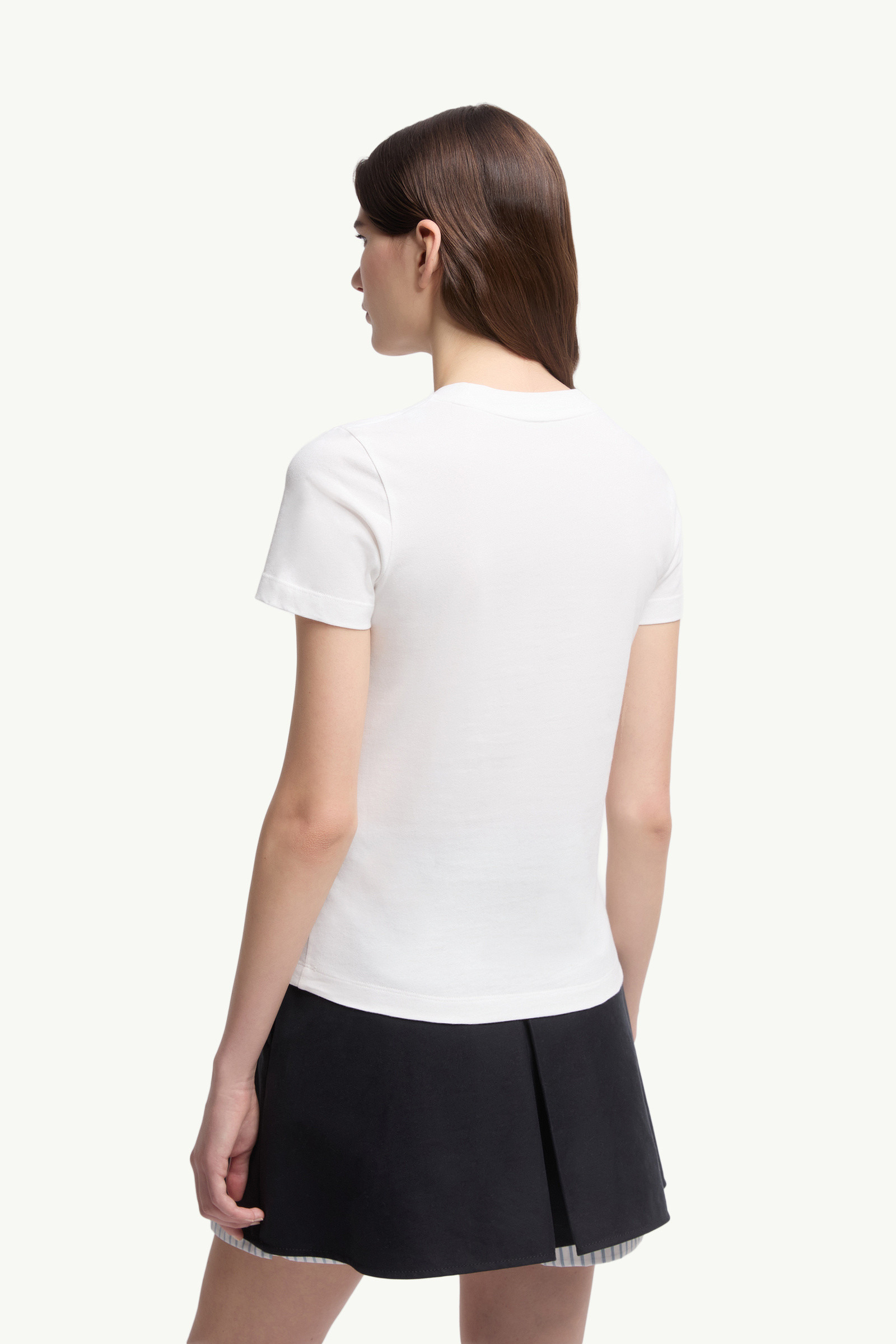 Crystal Logo Cotton T-Shirt - 5
