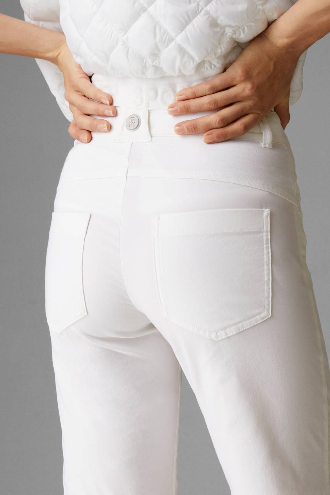 JOLITA BERMUDA SHORTS IN WHITE - 5