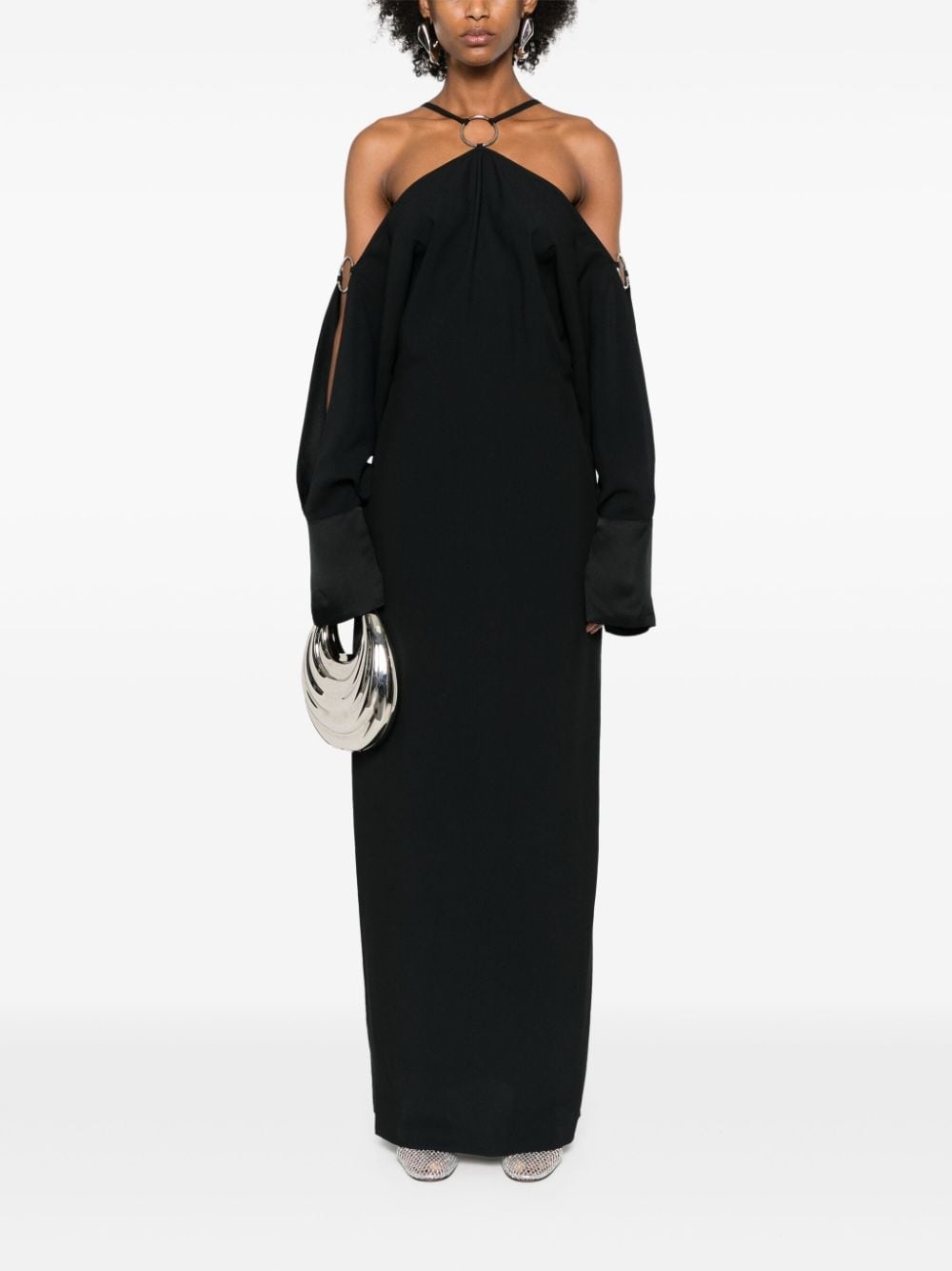 Volturno halterneck maxi dress - 3