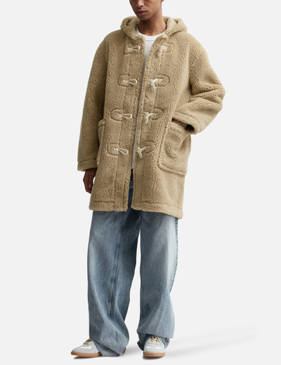 Human Made WOOL BLENDED BOA FLEECE DUFFLE COAT outlook