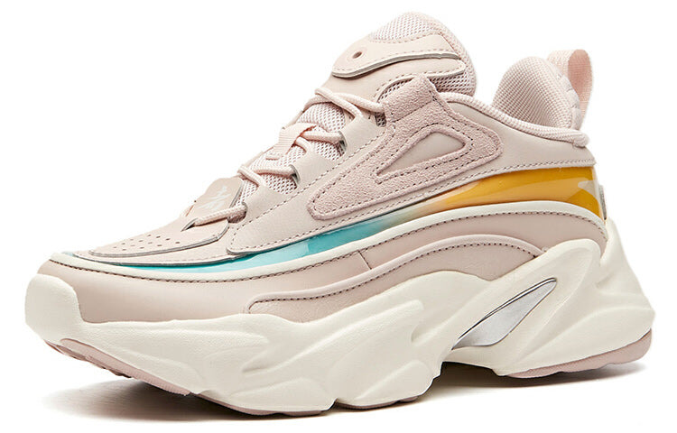(WMNS) ANTA Life Series Sneakers 'Pink Yellow Blue' 122018881-2 - 2