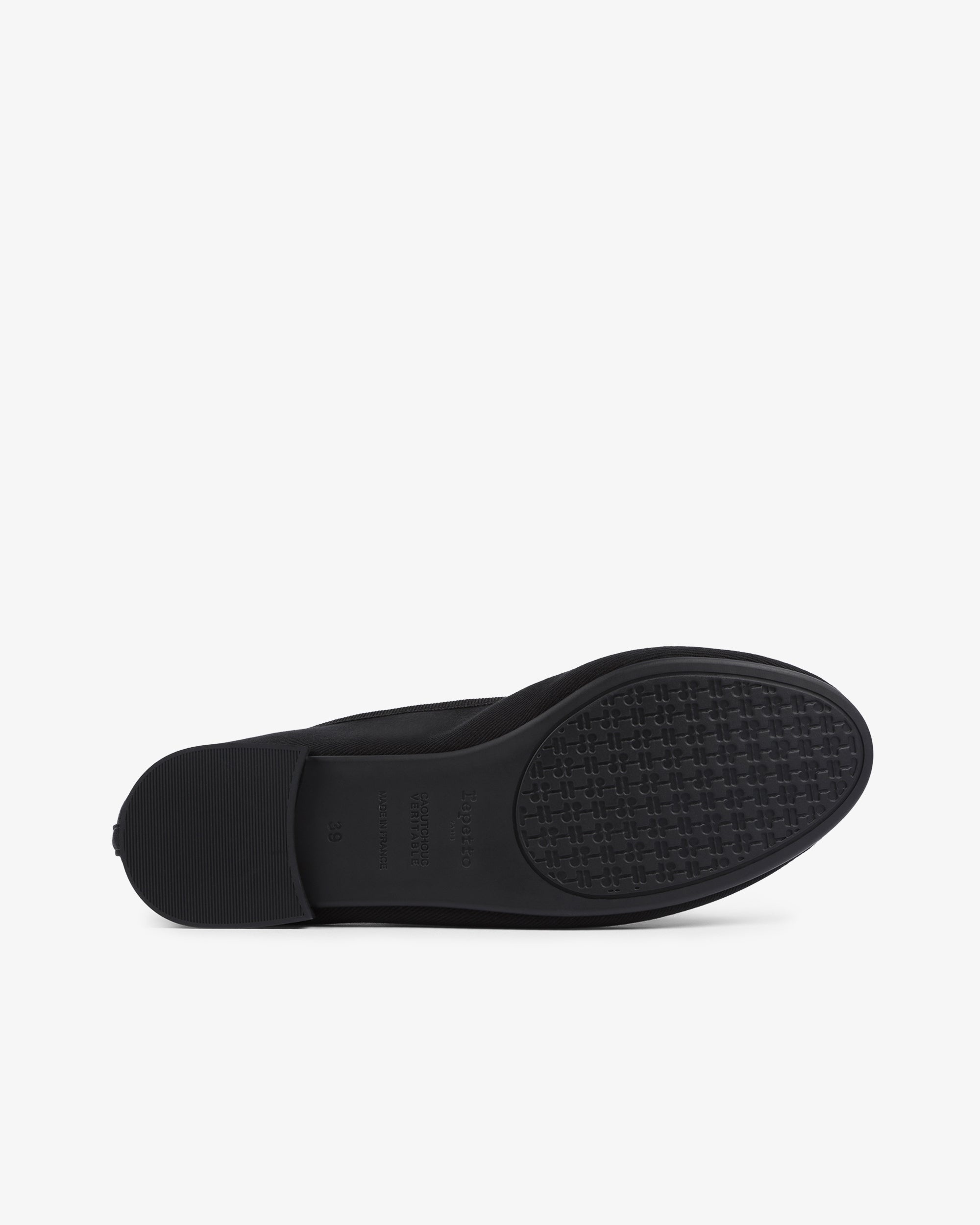 Ballet flats with Cendrillon rubber sole, high cotton canvas - 5