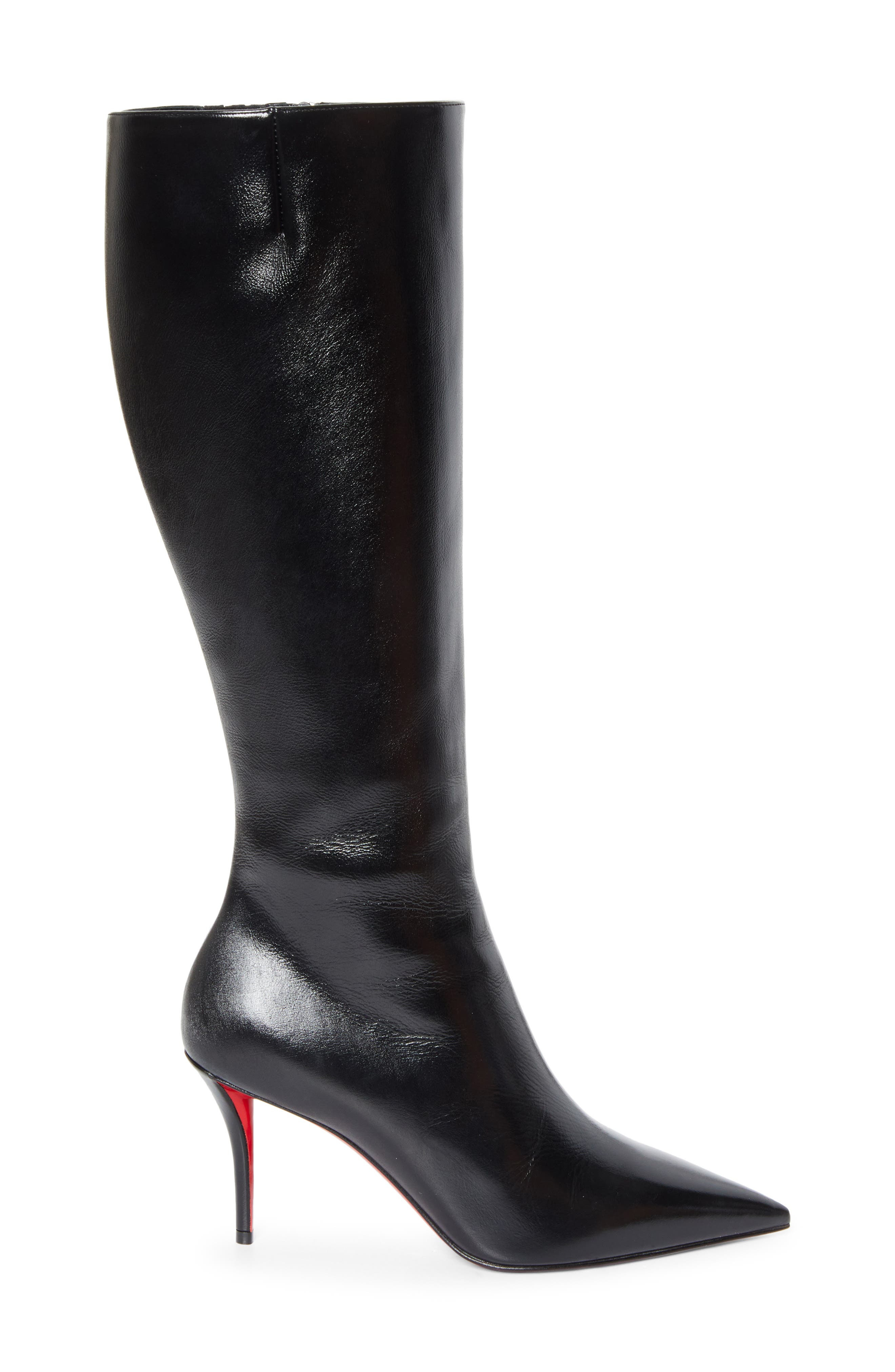 Christian Louboutin Miss Z Pointed Toe Boot in Black at Nordstrom - 3