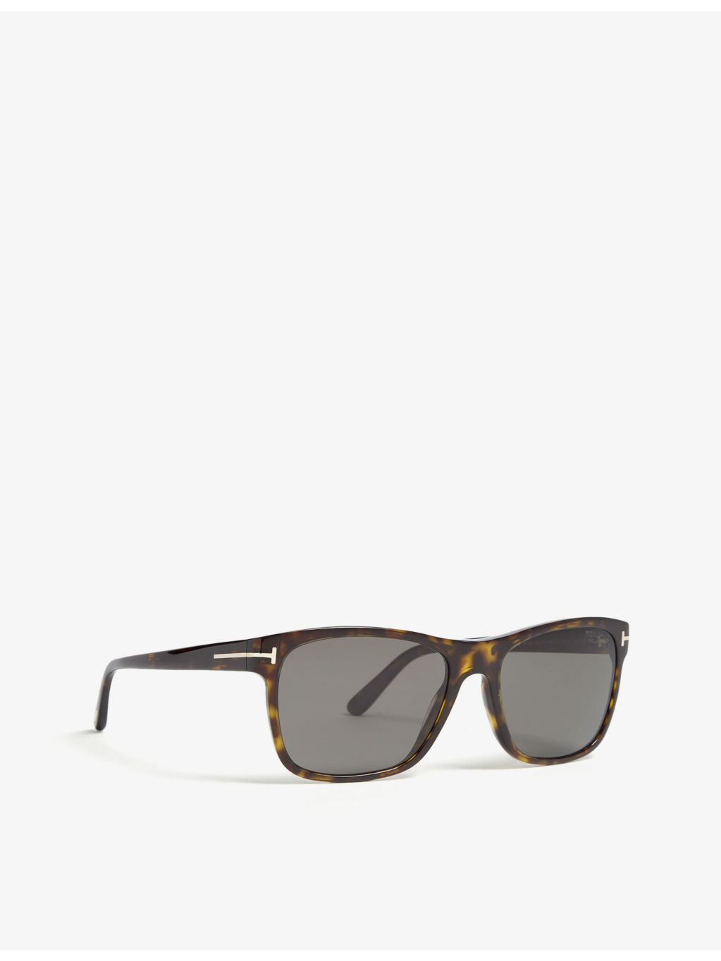 Giulio tortoiseshell rectangle-frame sunglasses - 4