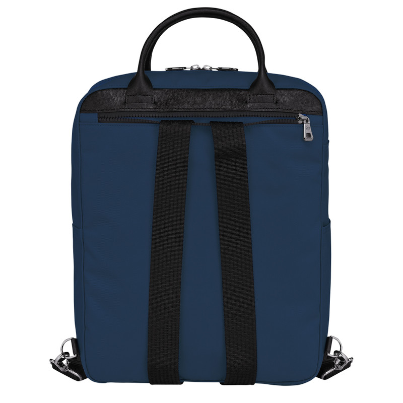 Le Pliage Energy M Backpack Navy - Recycled canvas 4