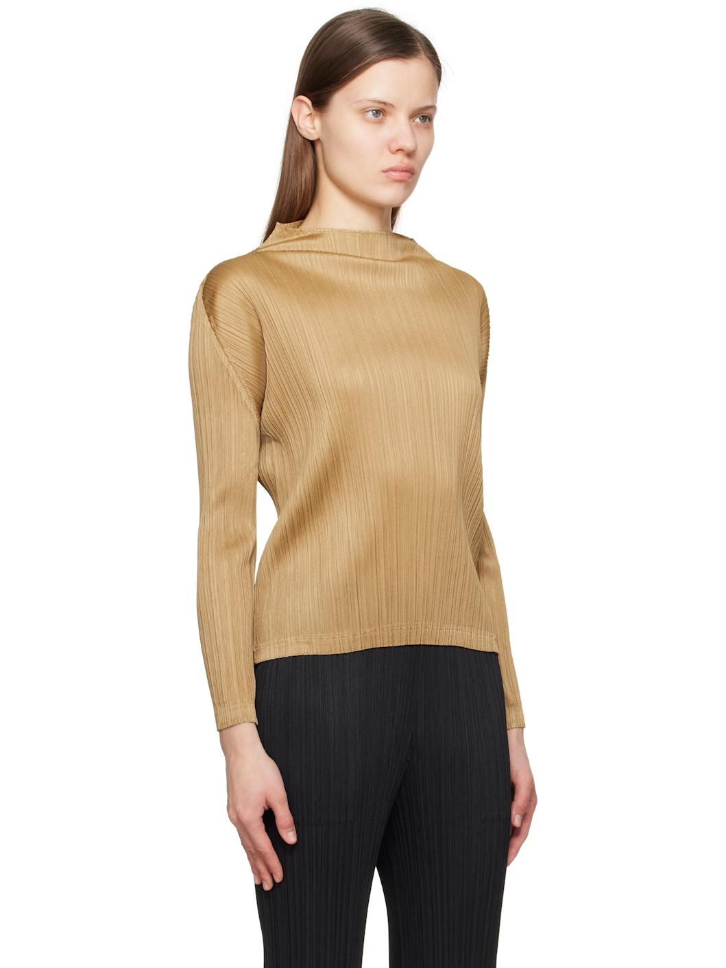 Tan Monthly Colors December Top - 2