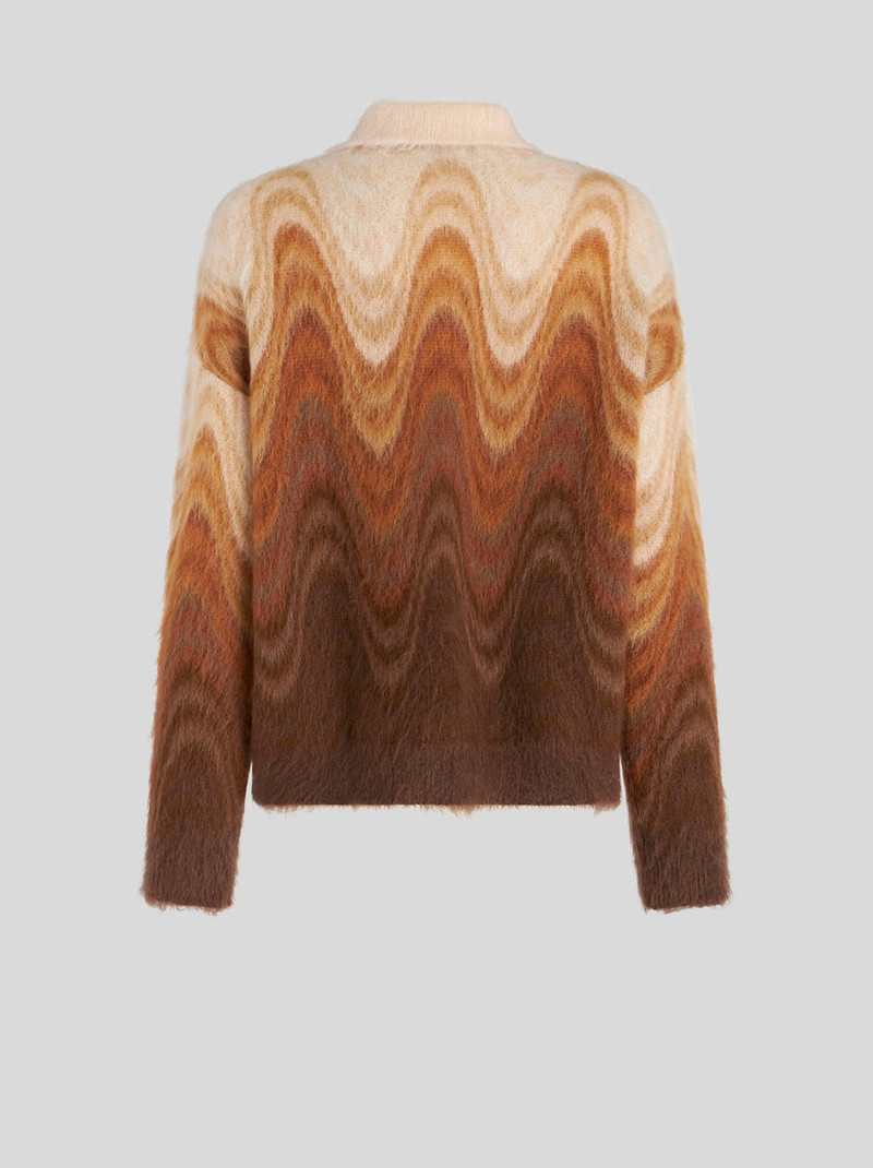 DEGRADÉ JACQUARD POLO JUMPER 6