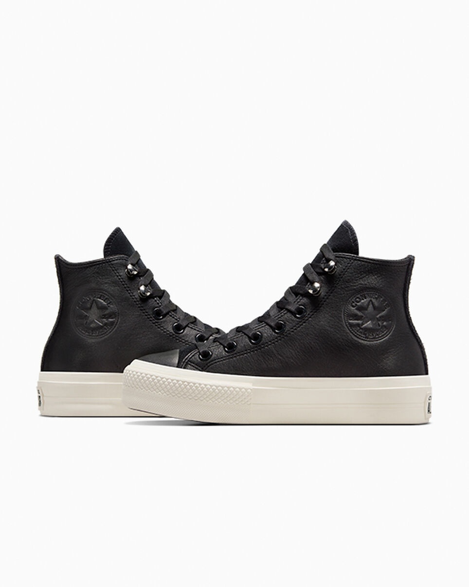 Chuck Taylor All Star Lift Platform Water Repellent Leather - 6